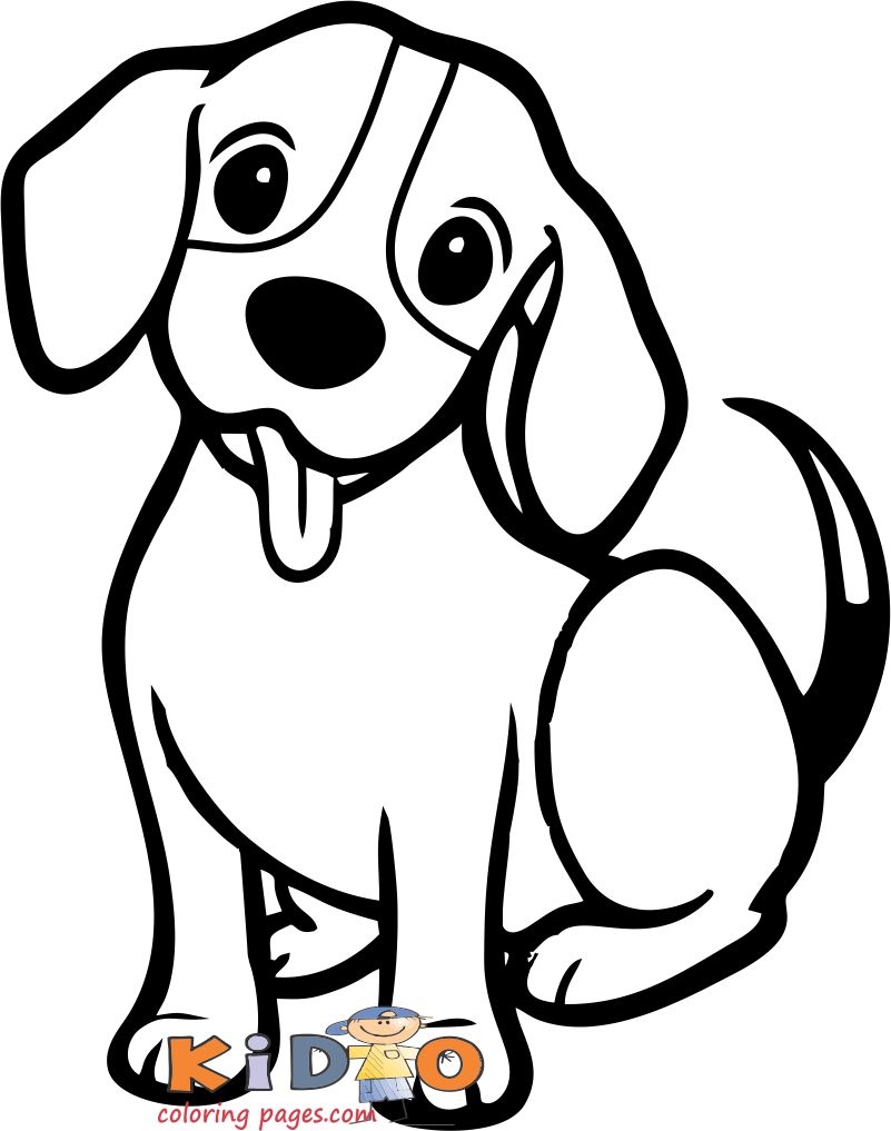 Cute Dog Beagle Coloring Pages Print Out Kids Coloring Pages
