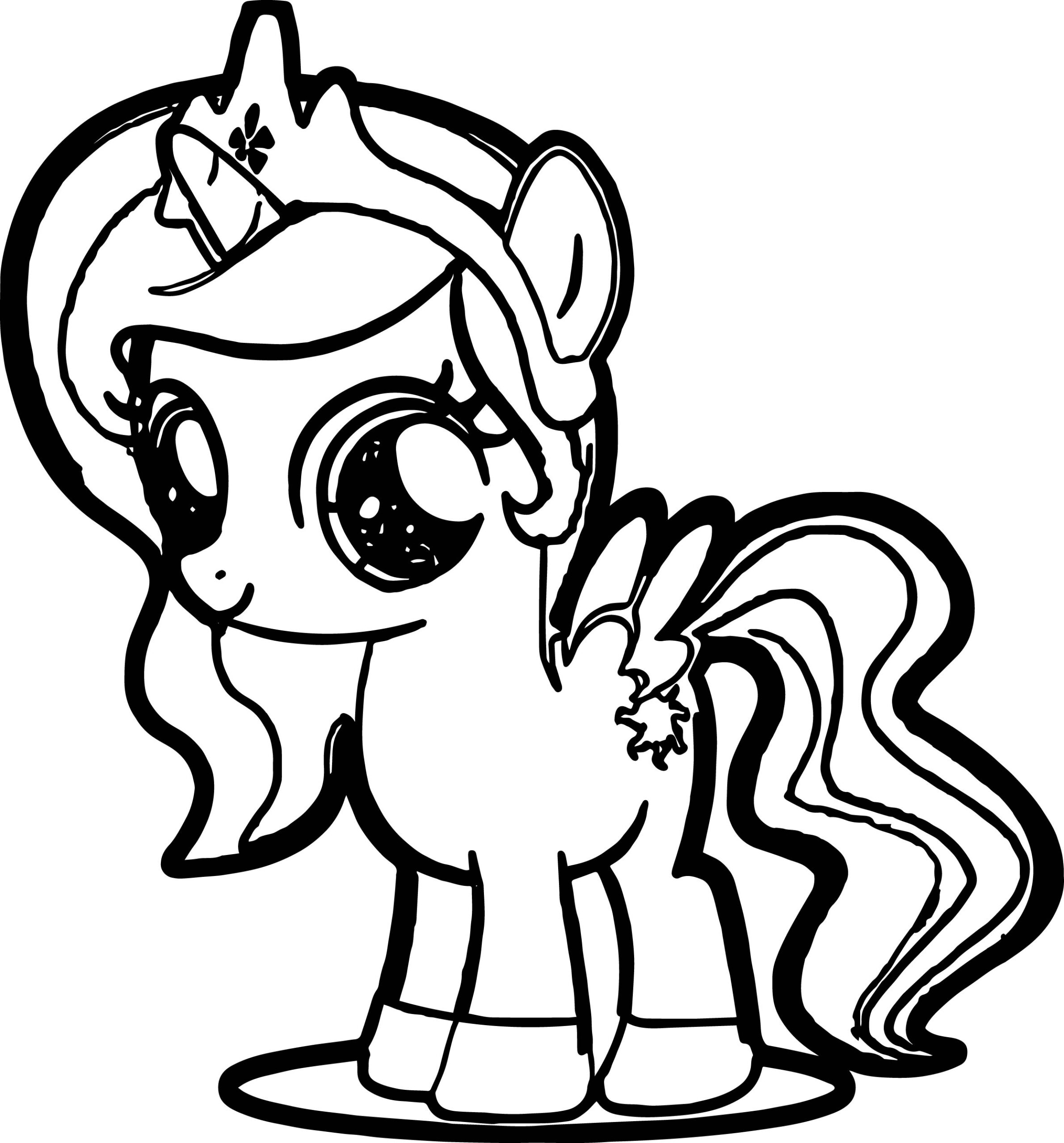 Pony Printables Coloring Pages