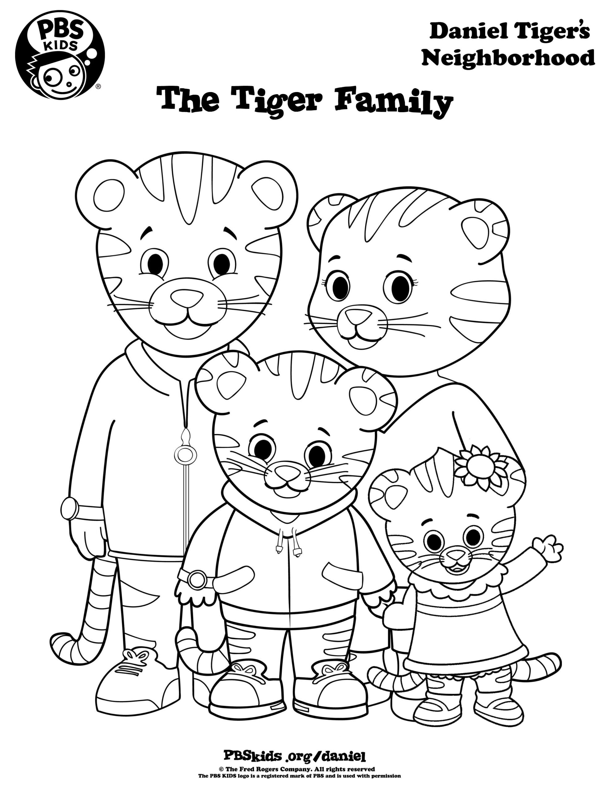 Daniel Tiger Coloring Pages Best Coloring Pages For Kids