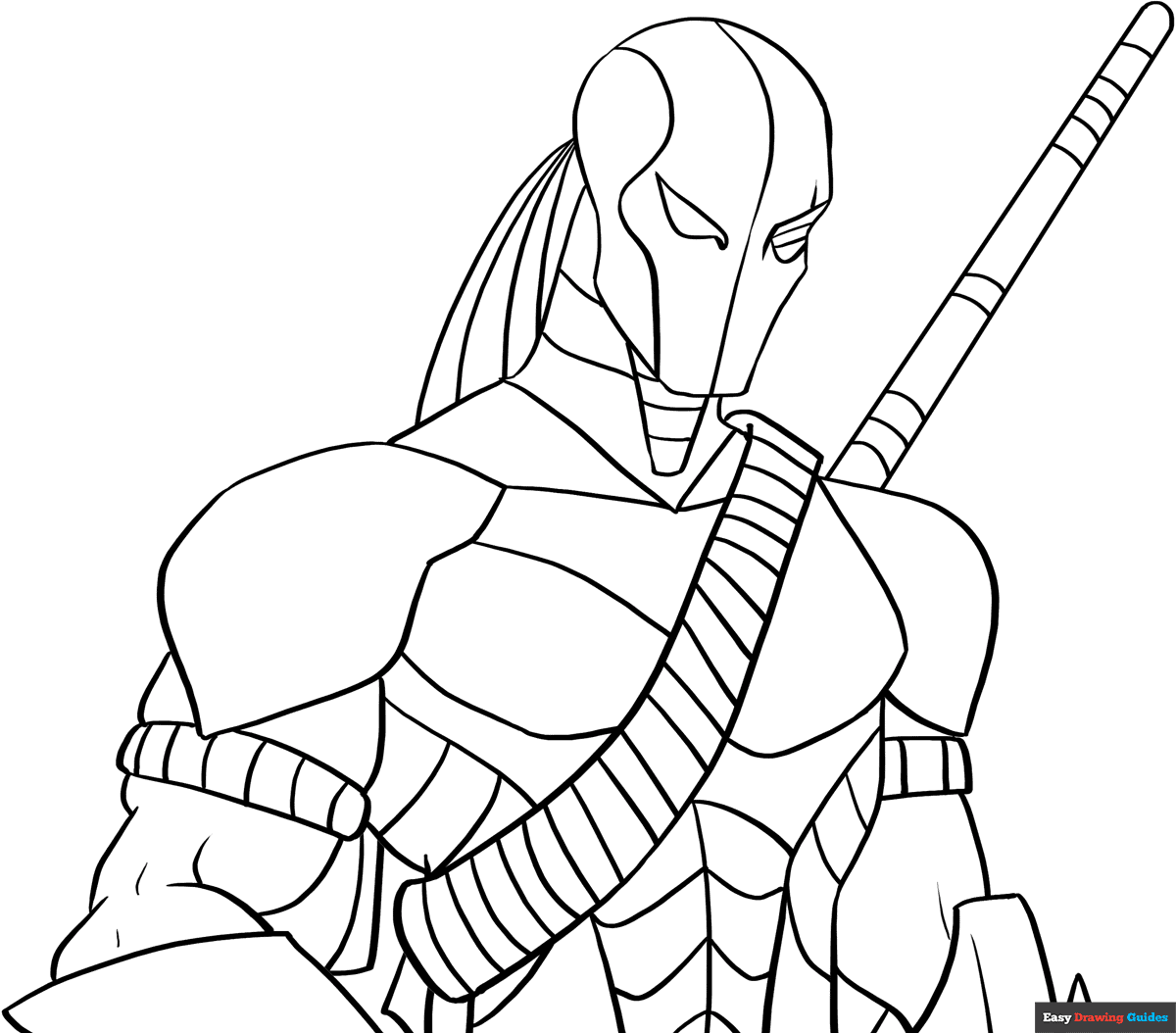 Death Strole Printable Coloring Pages