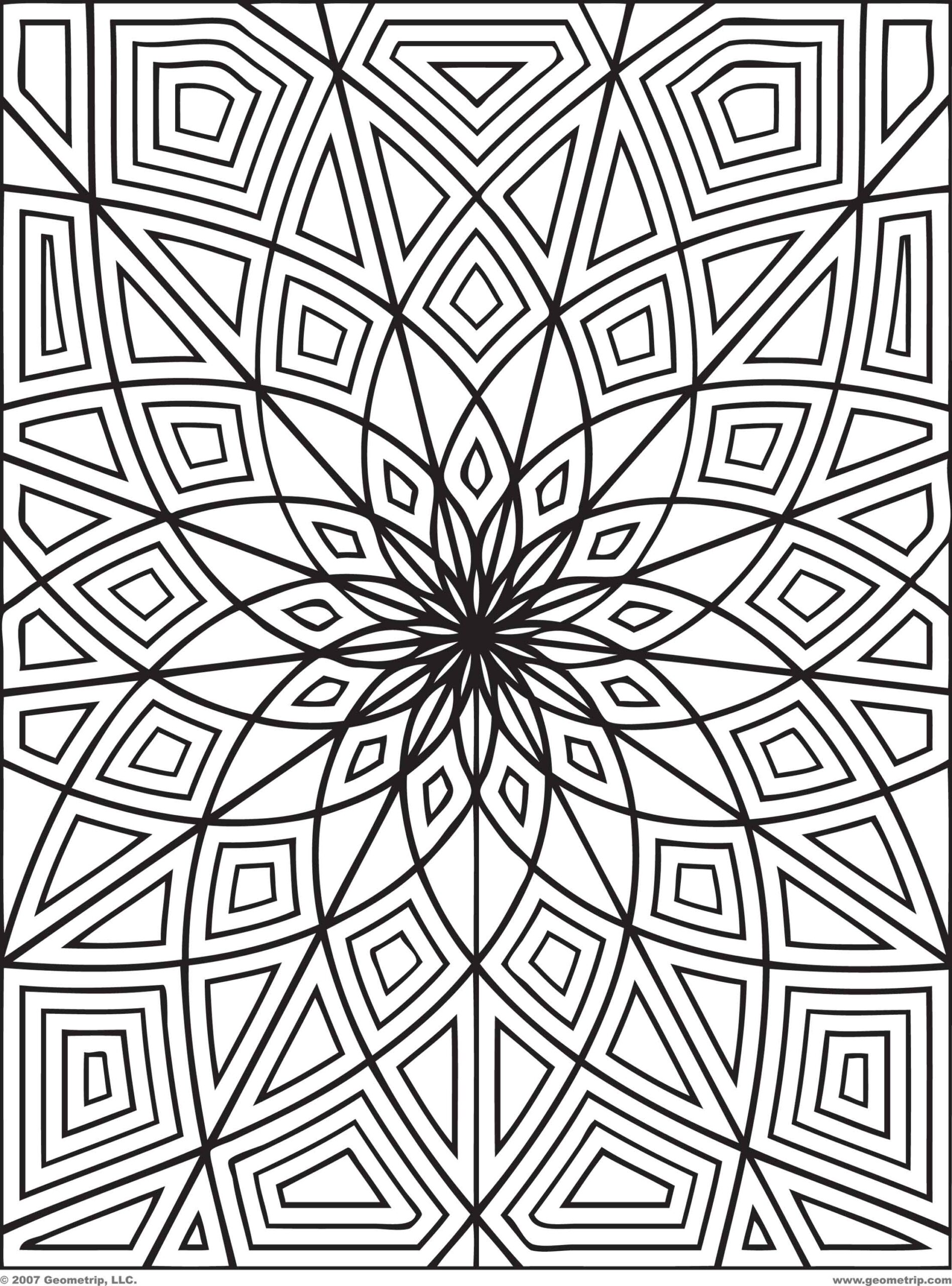 Detailed Coloring Pages Printable