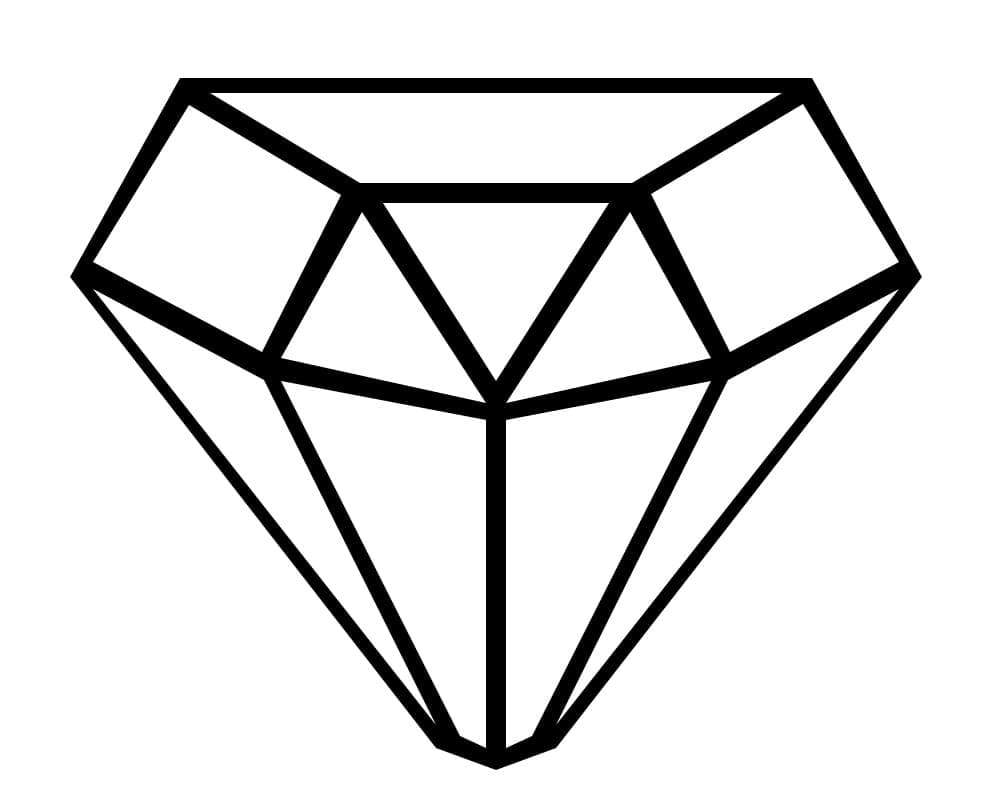 Diamond Shape Coloring Page Free Printable Coloring Pages For Kids