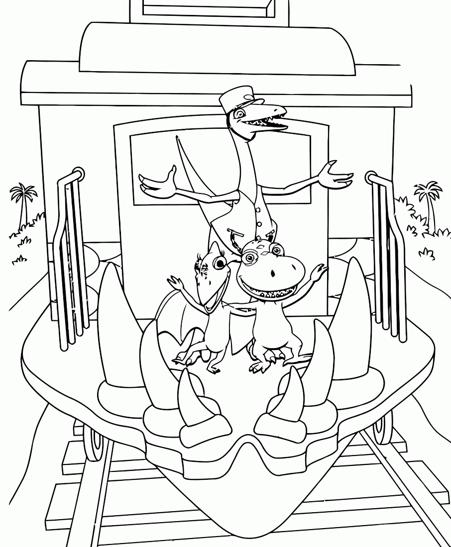Dinosaur Train Coloring Pages Best Coloring Pages For Kids