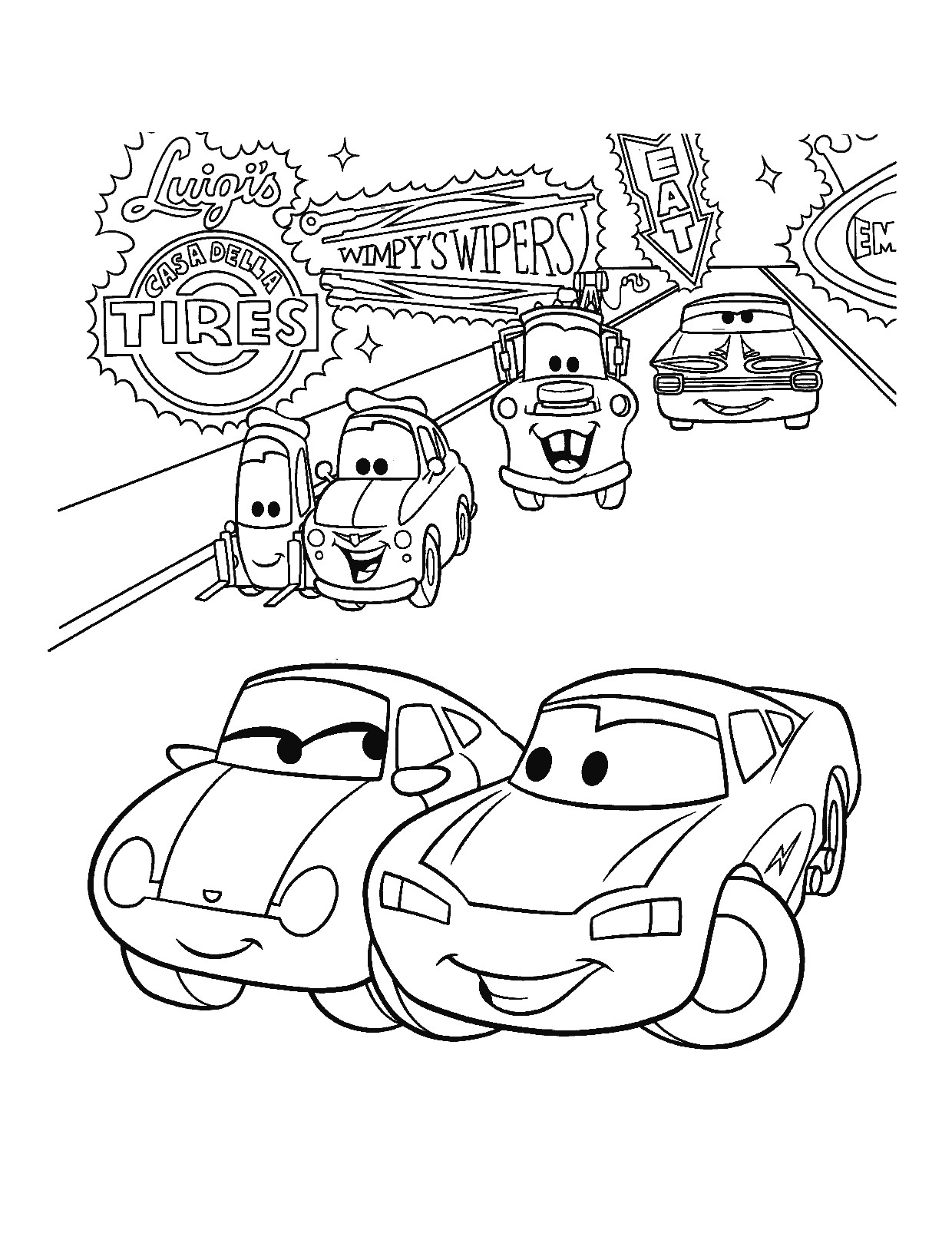 Disney Cars 3 Coloring Pages At GetColorings Free Printable Colorings Pages To Print And Color