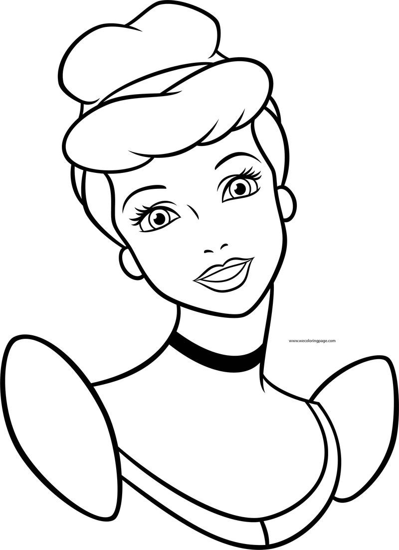 Printable Large Face Coloring Pages