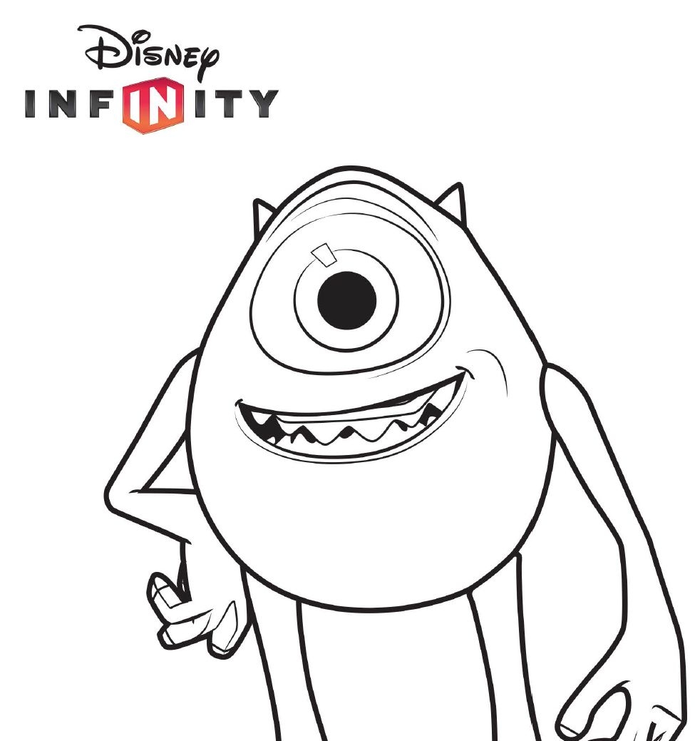 Printable Disney Infinity Coloring Pages