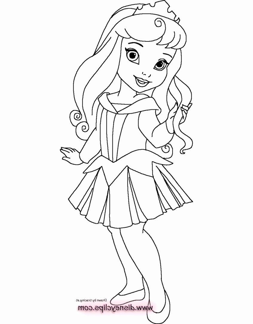 Princesses Baby Printable Coloring Pages