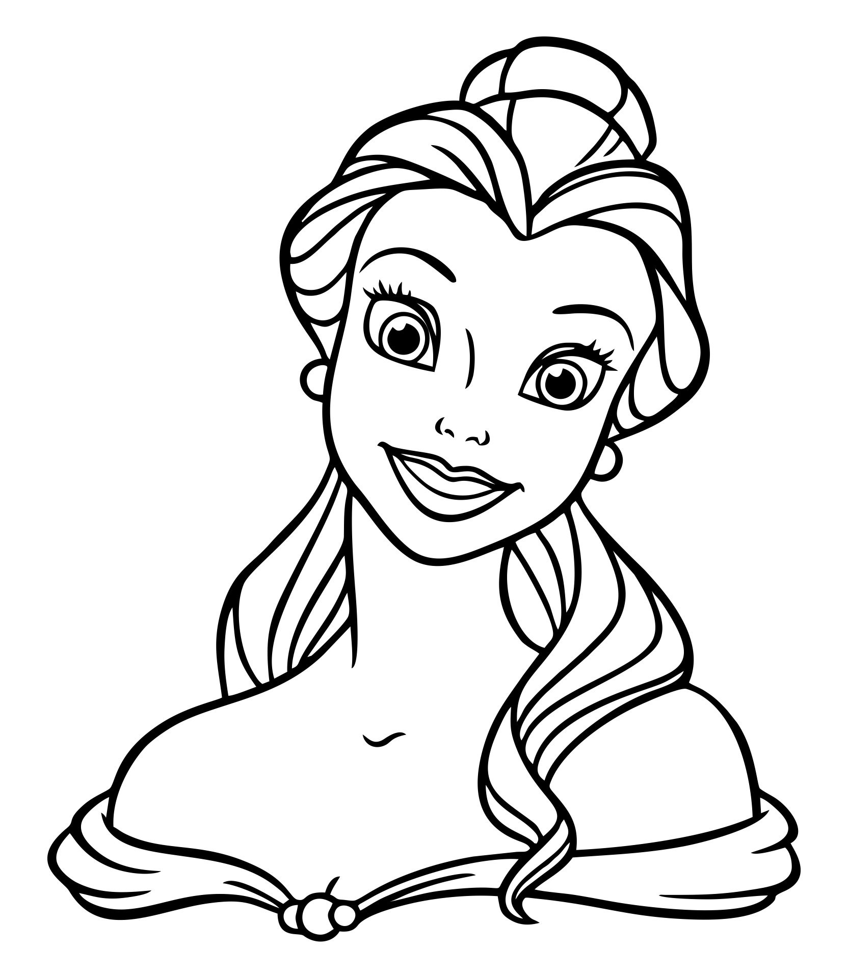 Free Printable Princess Coloring Pages
