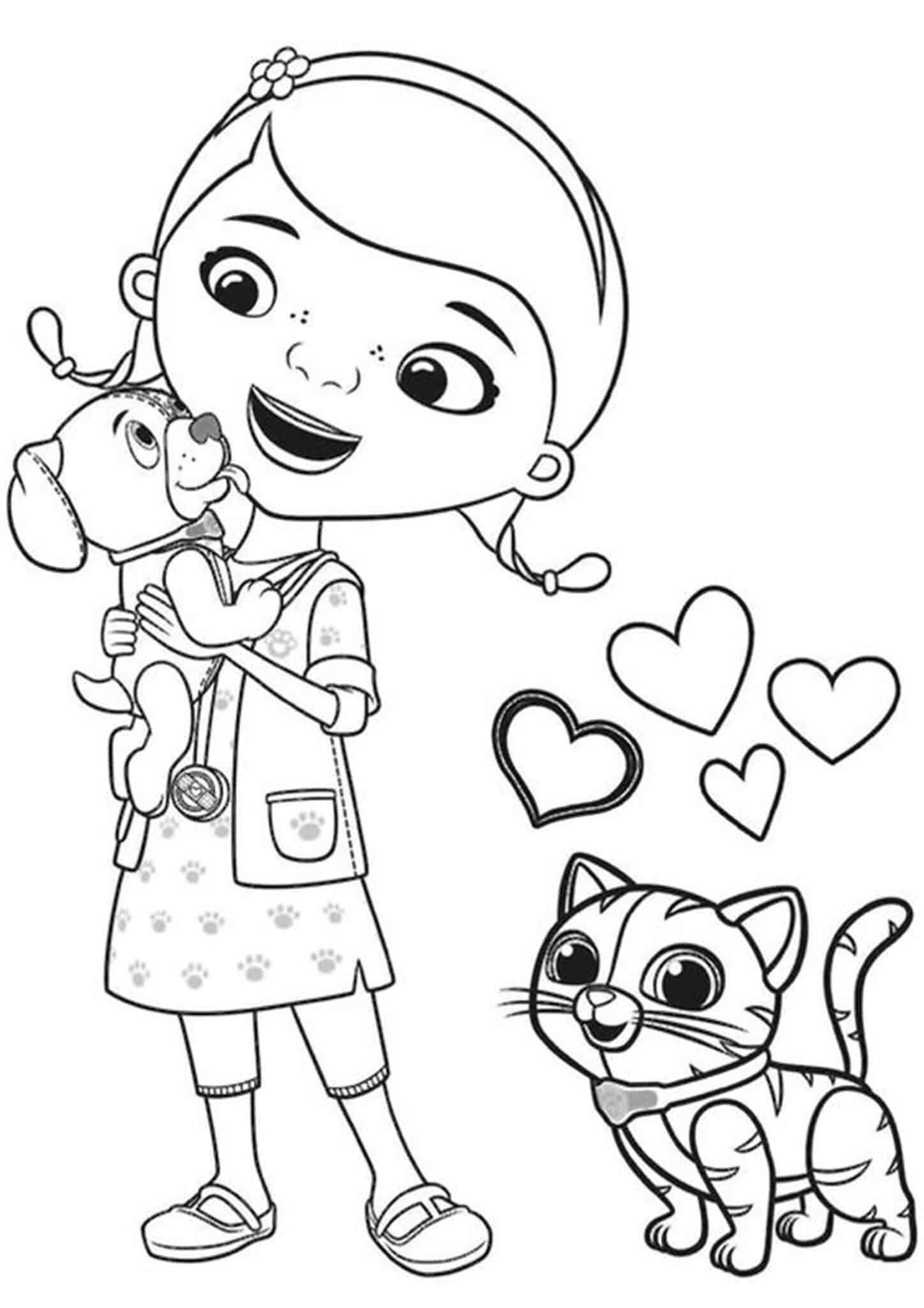 Doc Mcstuffins Coloring Pages To Print Latosha Putnam