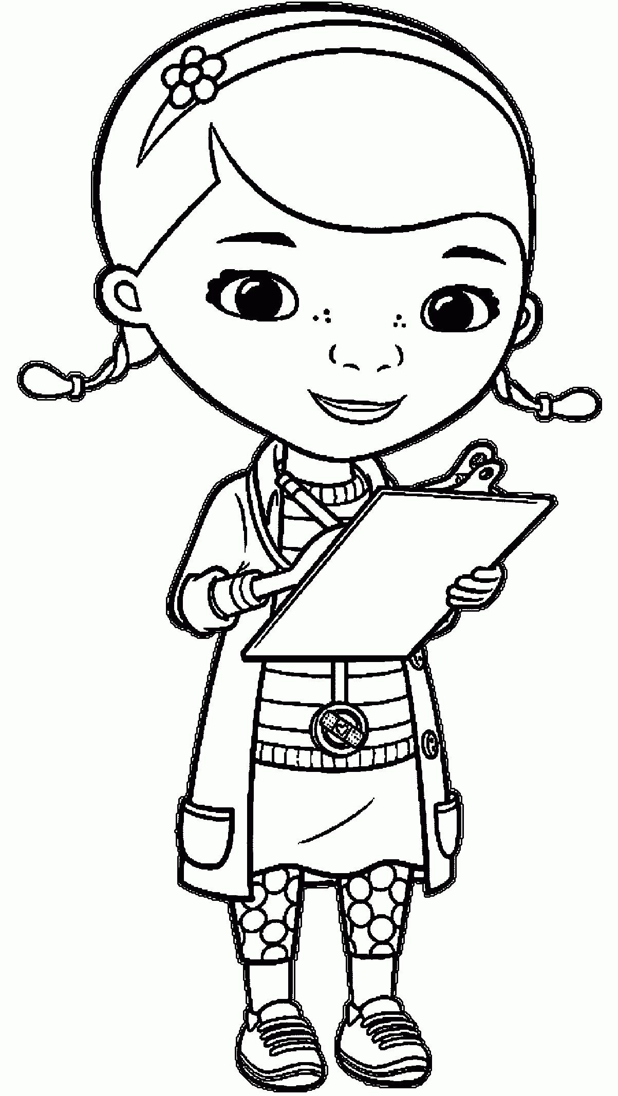 Doc Mcstuffins Printable Coloring Pages