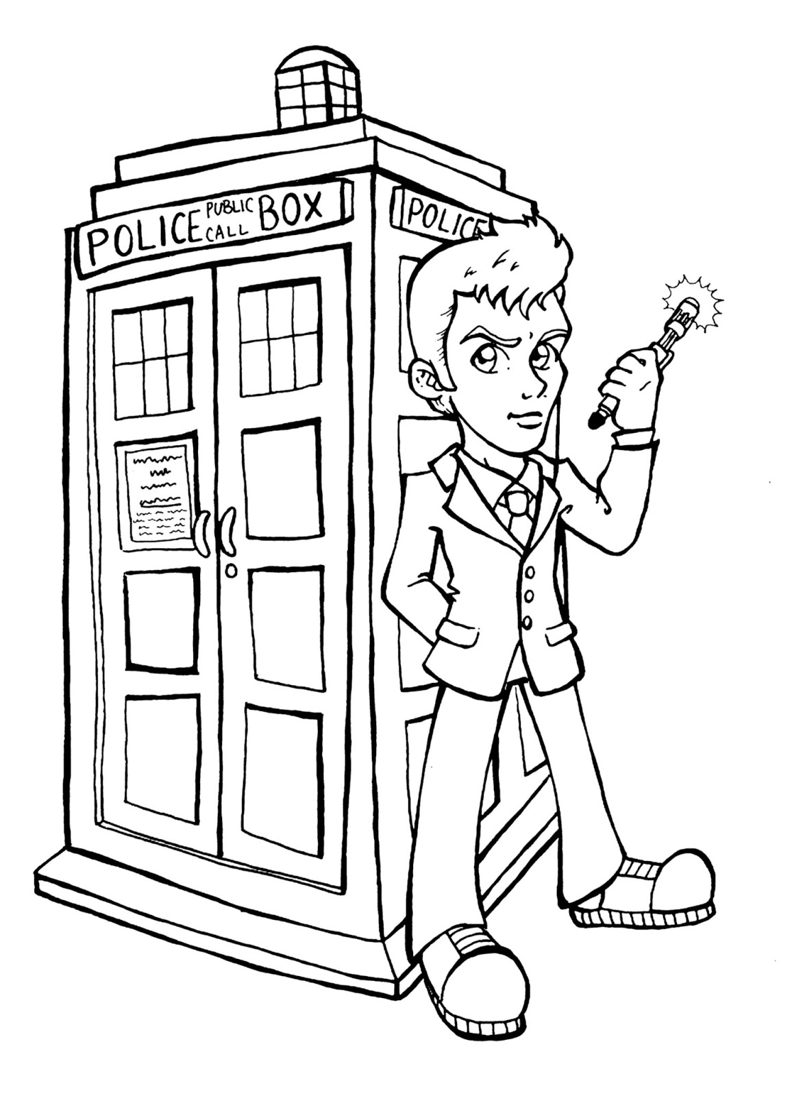 Doctor Who Tardis Coloring Pages At GetColorings Free Printable Colorings Pages To Print