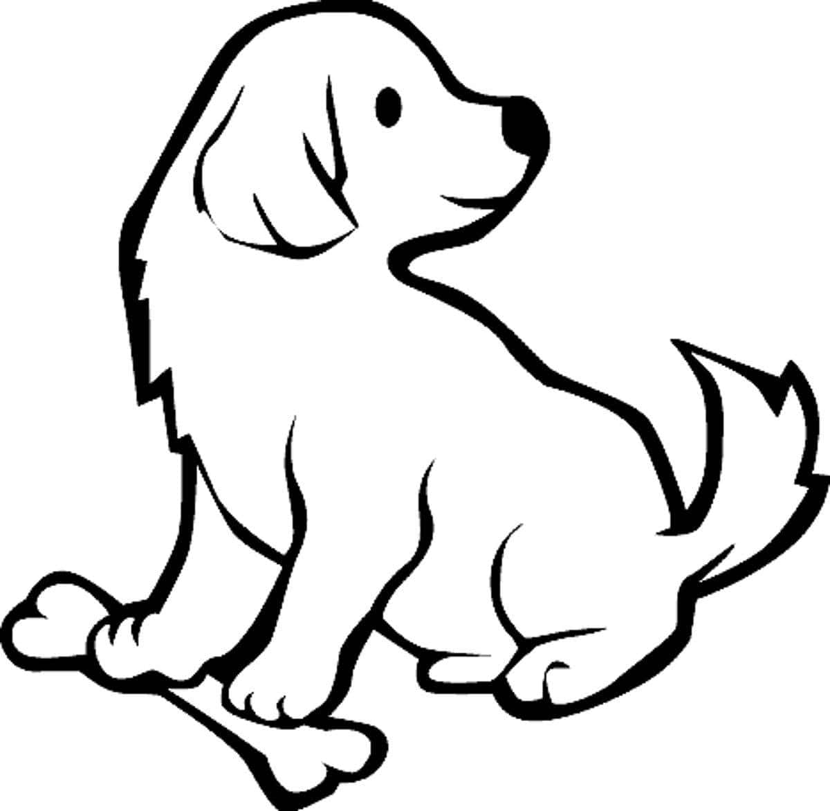 Printable Dog Coloring Pages