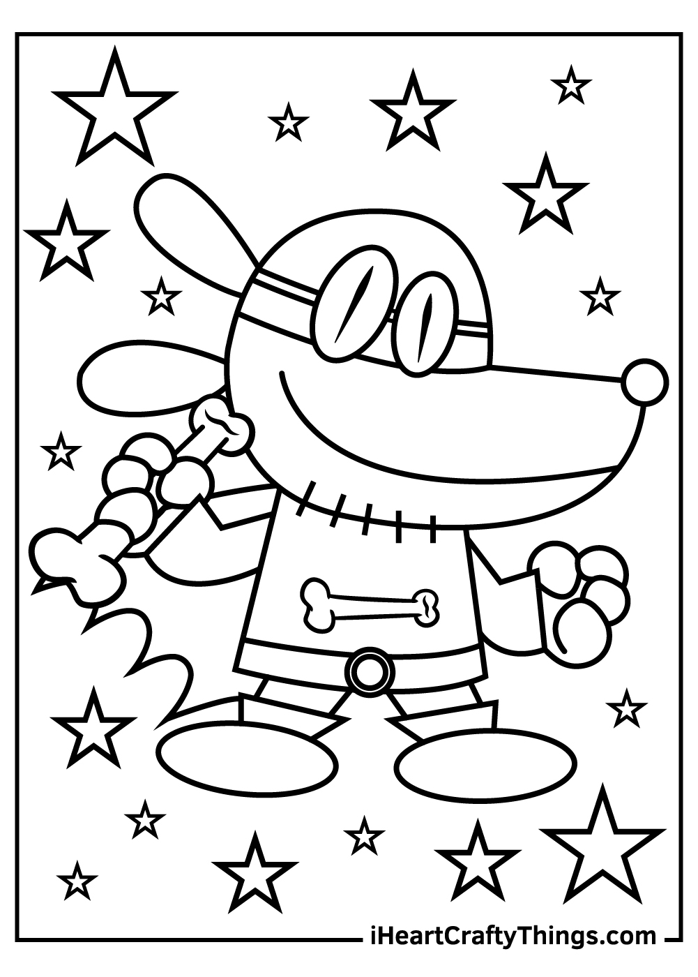 Dog Man Coloring Pages Updated 2021