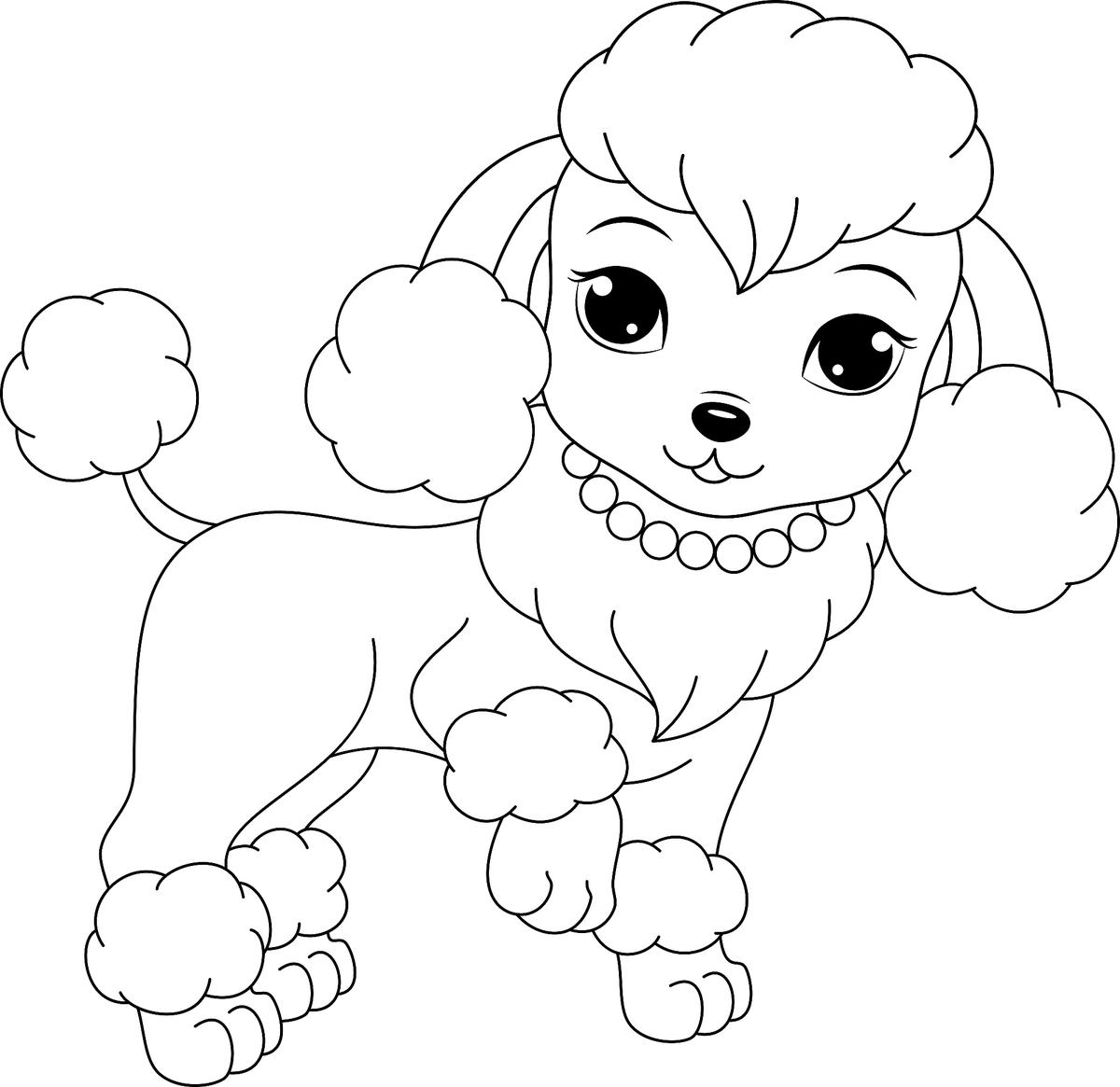 Printable Puppy Coloring Pages