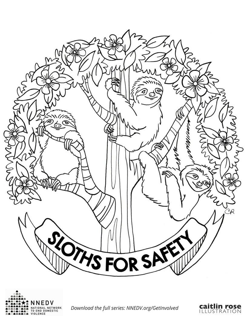 Printable Coloring Pages Domestic Violence