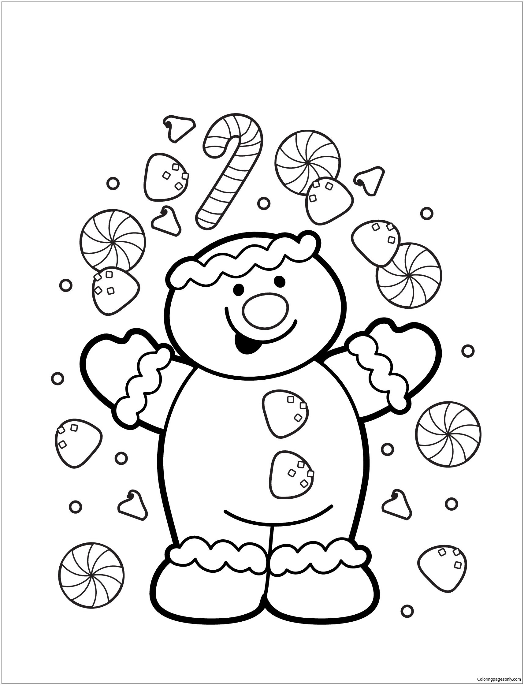 Download 264 Gingerbread Coloring Pages PNG PDF File New Free Fonts Create Stunning Designs