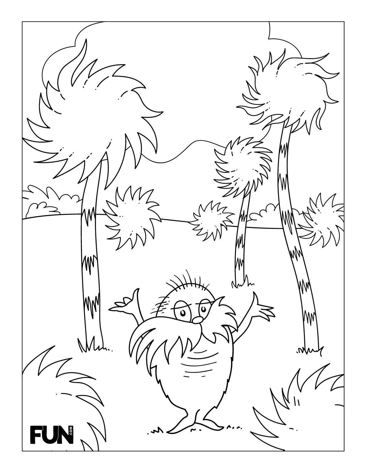 Dr. Seuss Coloring Pages Printable