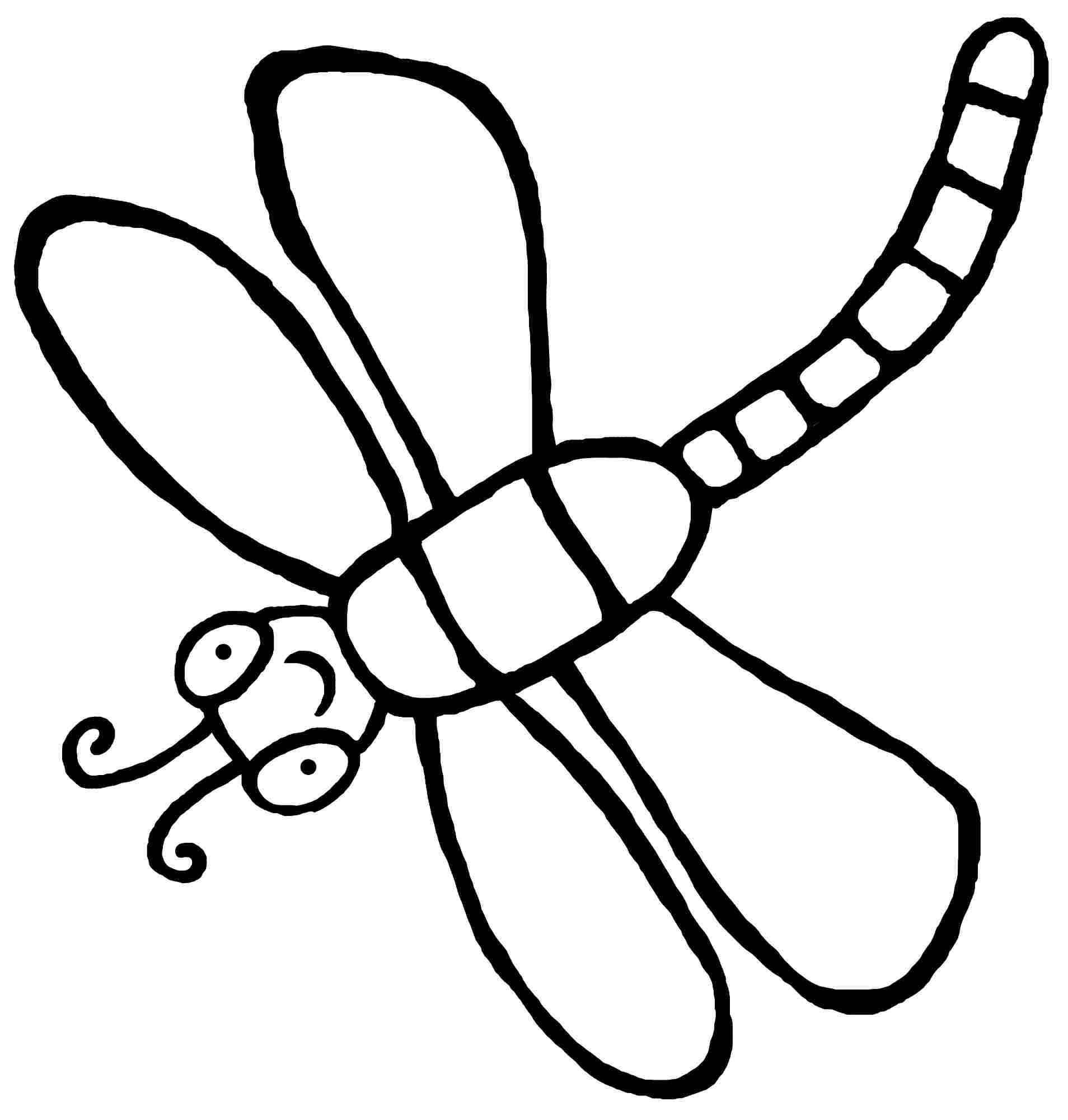 Dragonflies Coloring Pages Download And Print For Free
