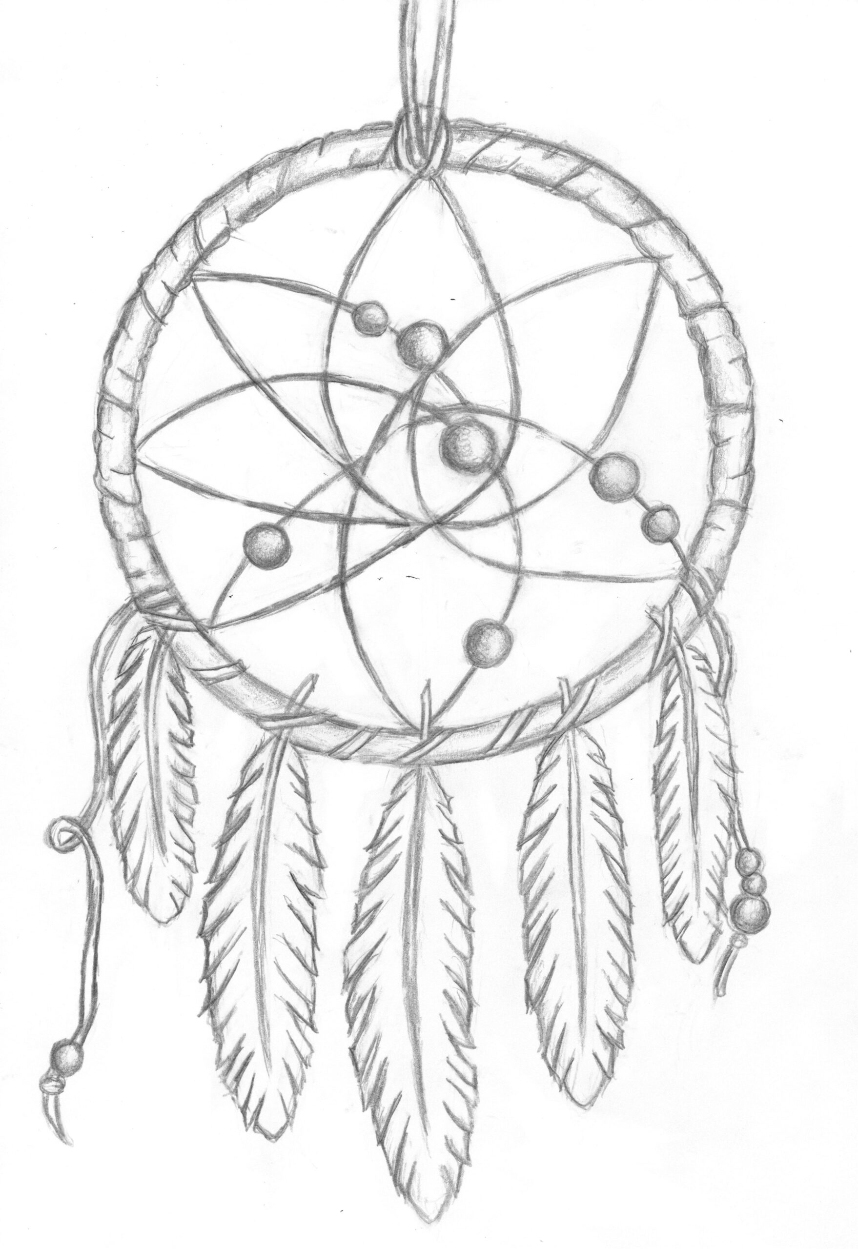 Printable Coloring Pages Dream Catcher