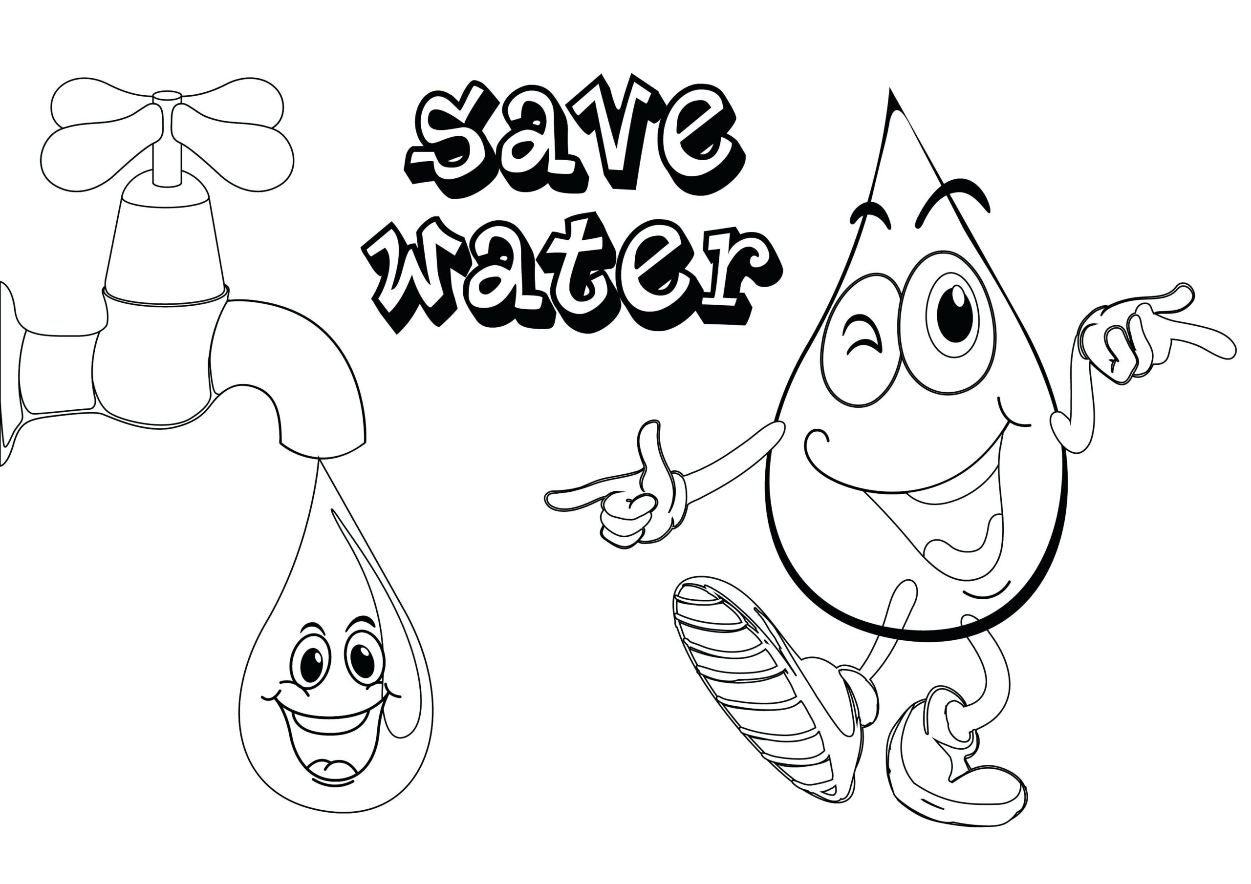 Drinking Water Coloring Pages At GetColorings Free Printable Colorings Pages To Print And
