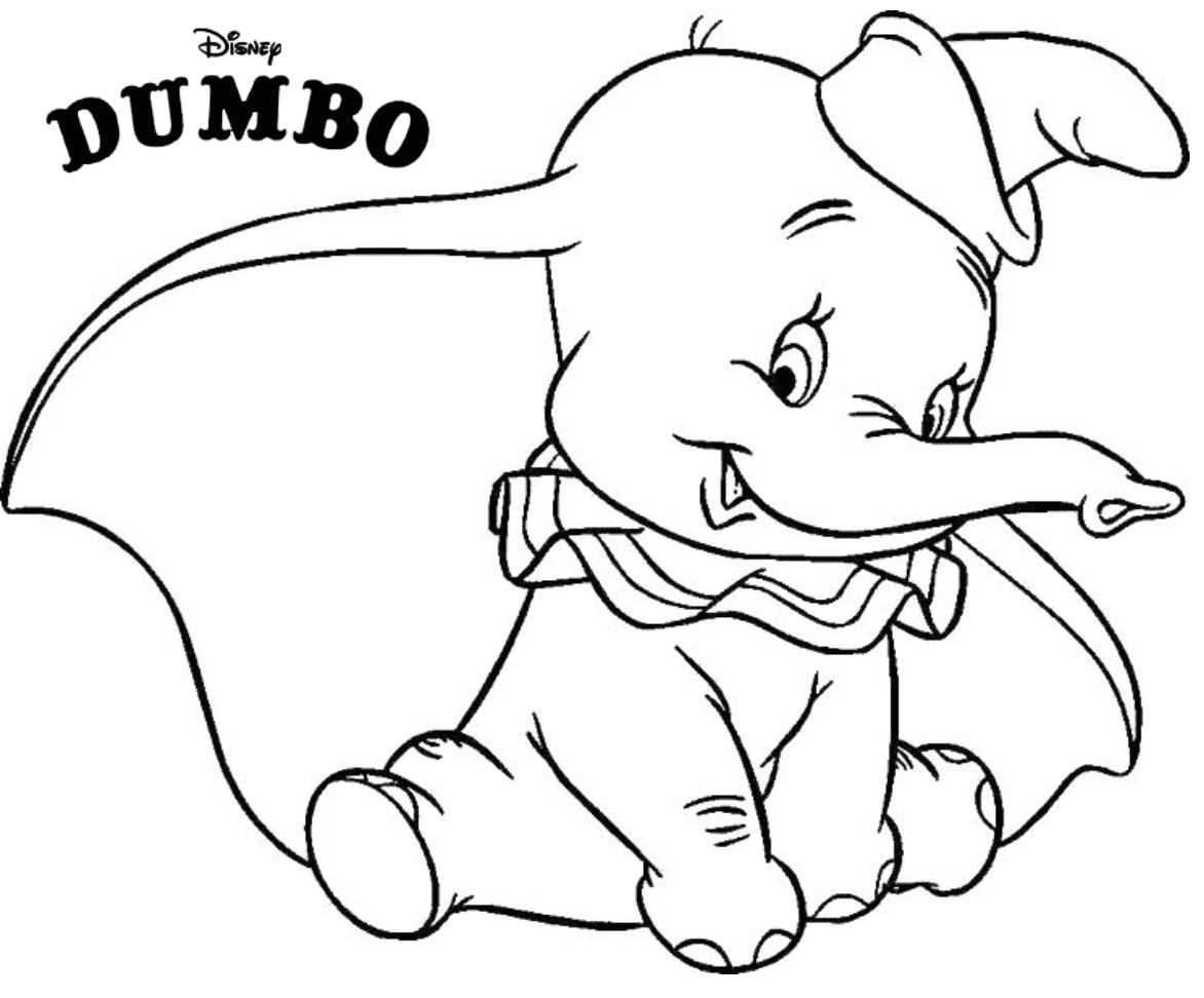 Printable Dumbo Coloring Pages
