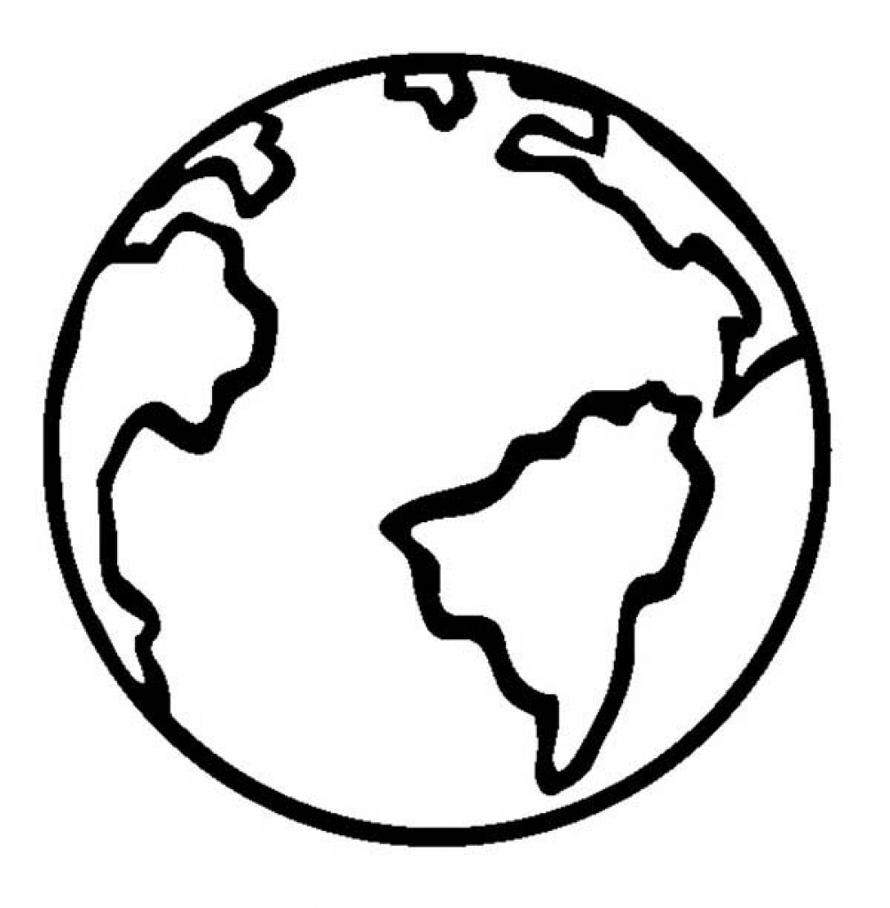Earth Coloring Pages Free Printable