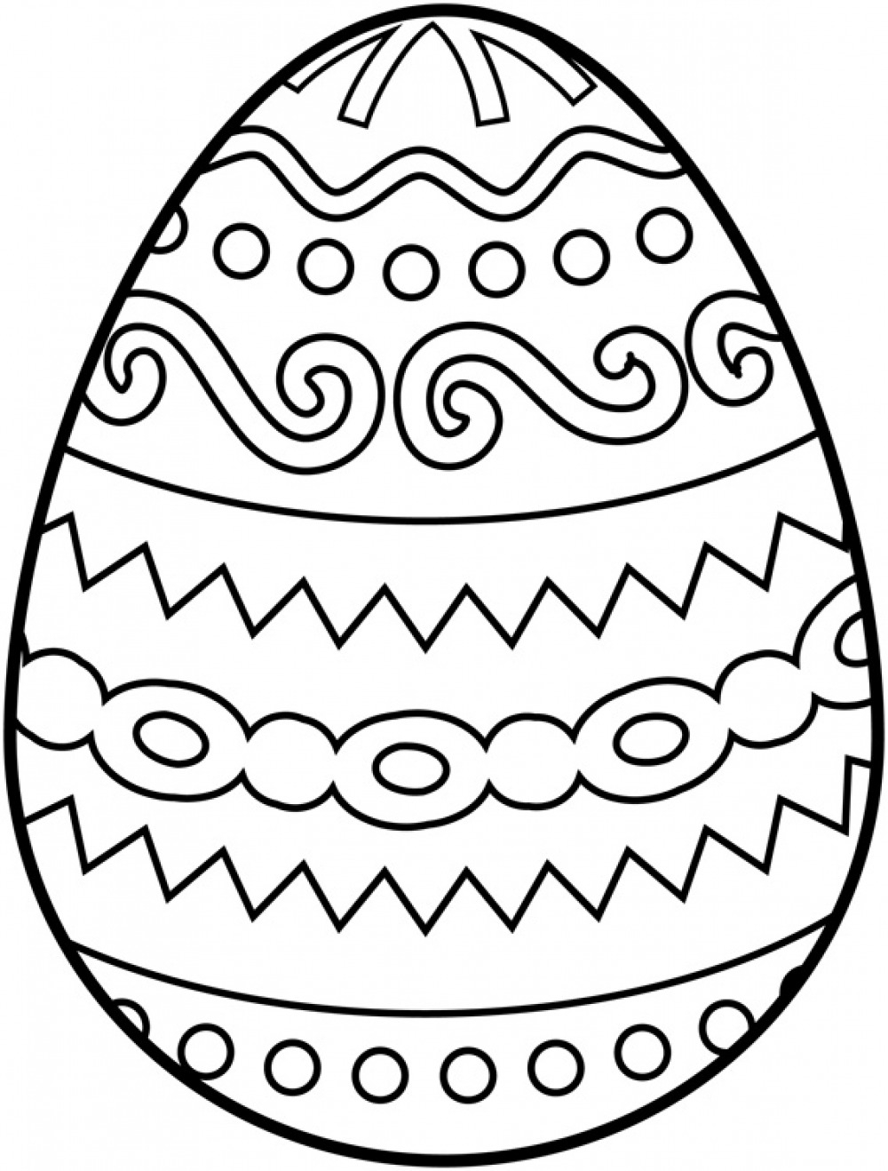 Easter Coloring Printable Pages