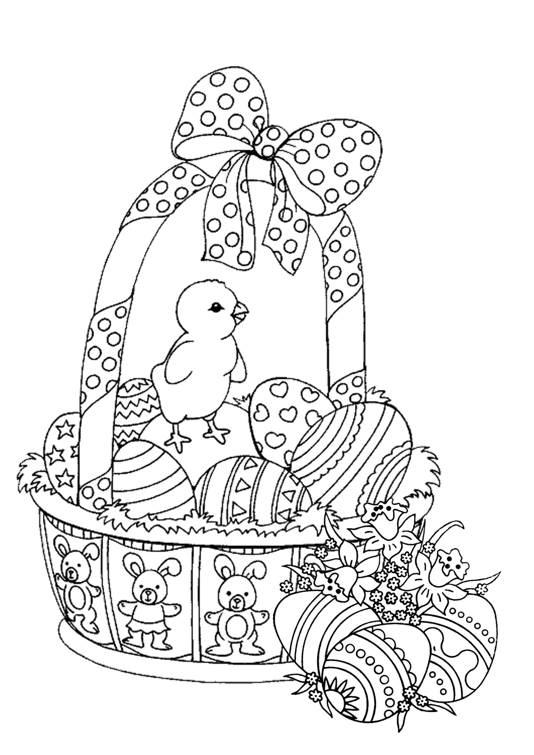 Printable Easter Coloring Pages