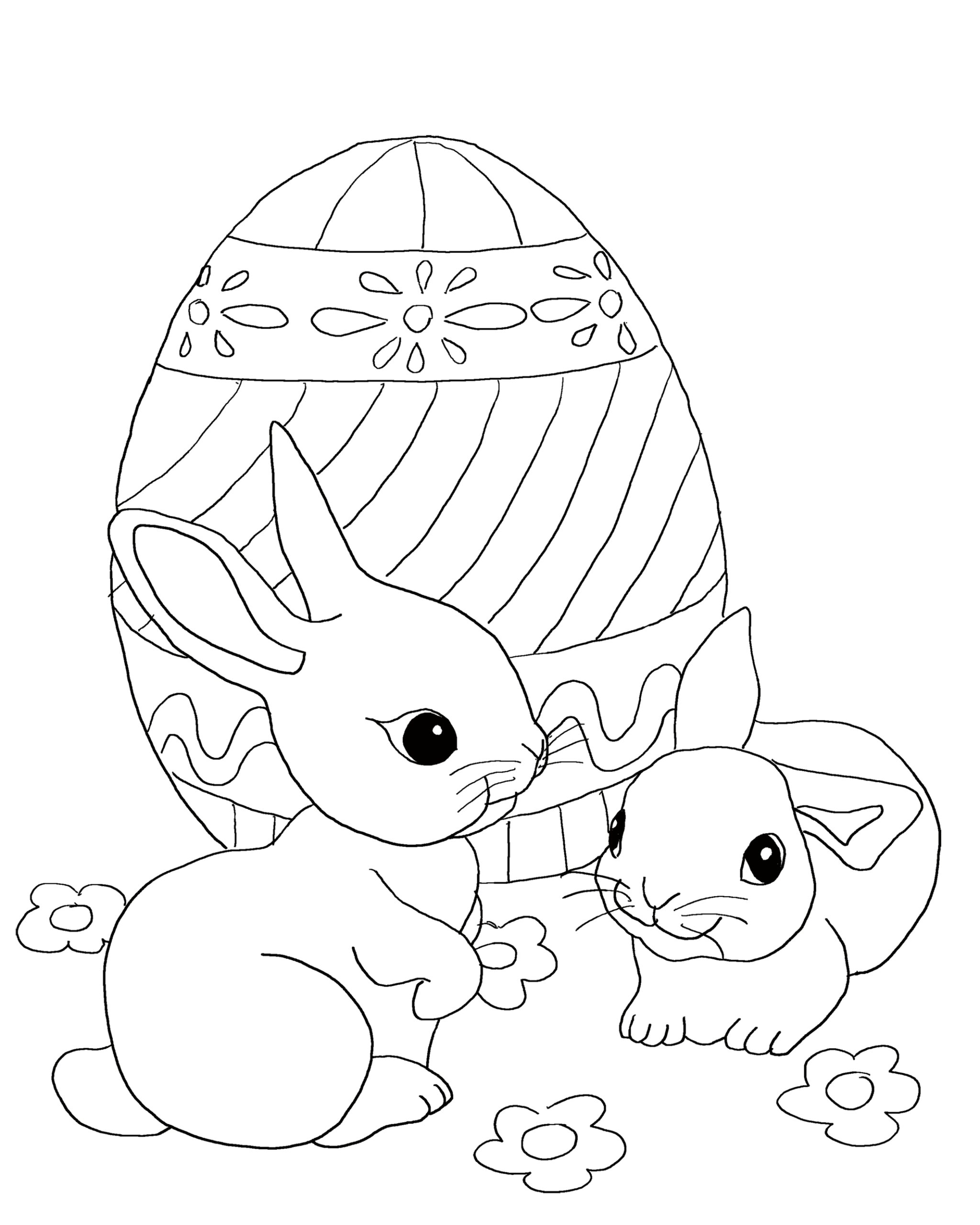 Coloring Pages For Easter Printable