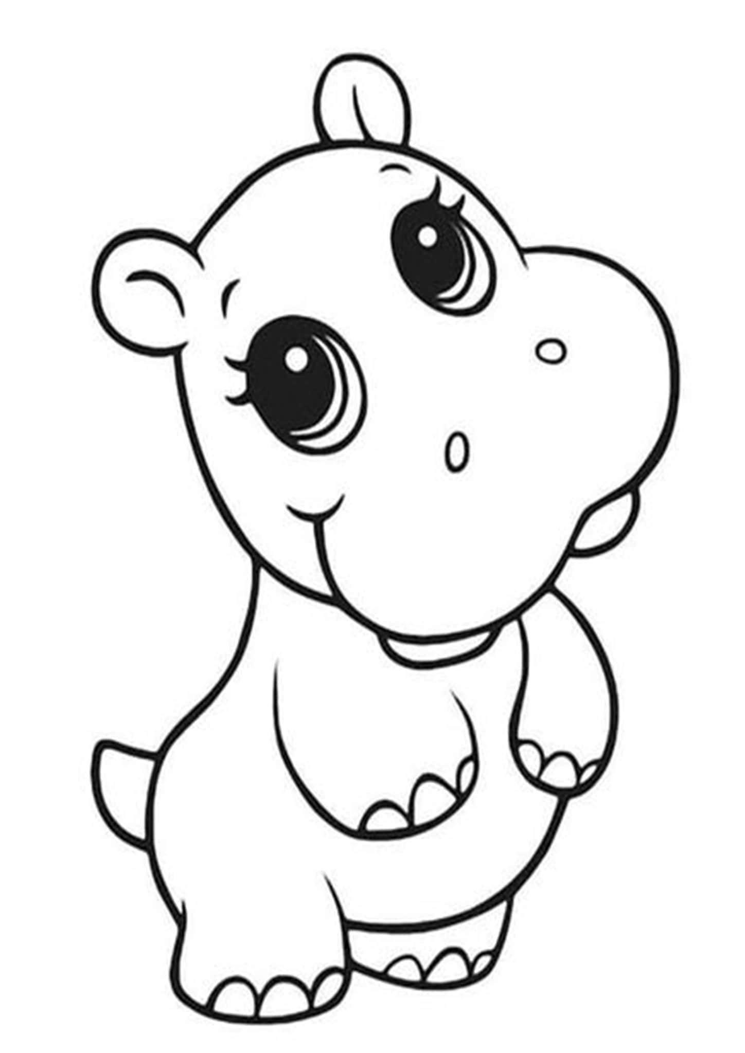 Easy Animals And Coloring Pages