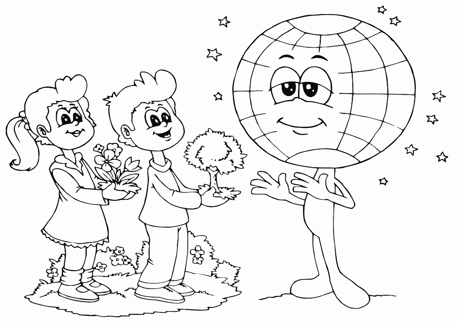 Ecology Coloring Pages To Download And Print For Free