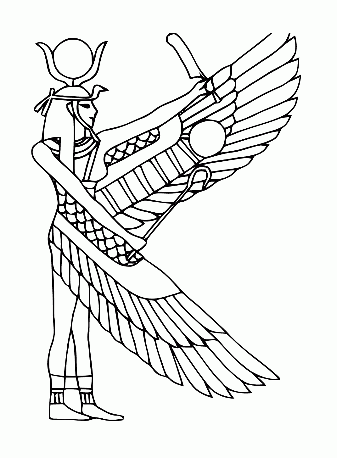 Egypt To Print Egypt Coloring Pages For Kids