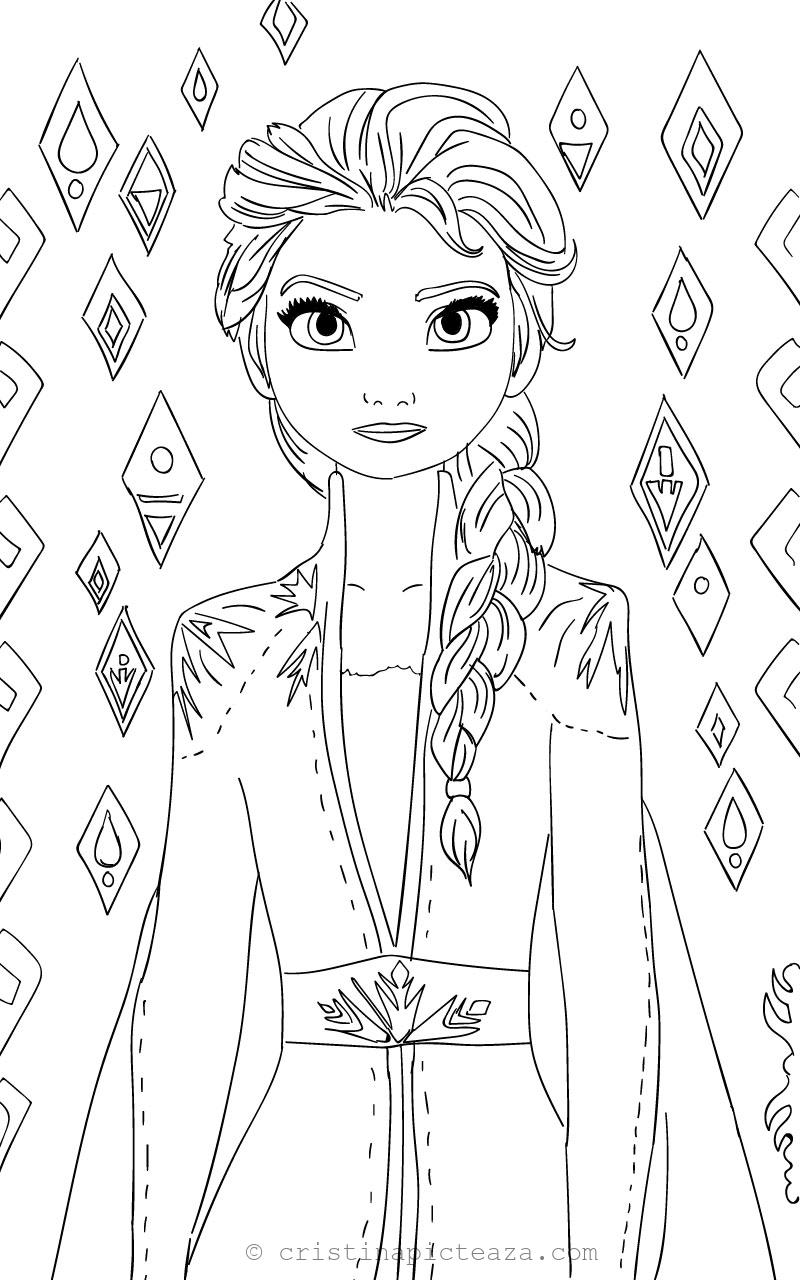 Frozen Coloring Pages Printable