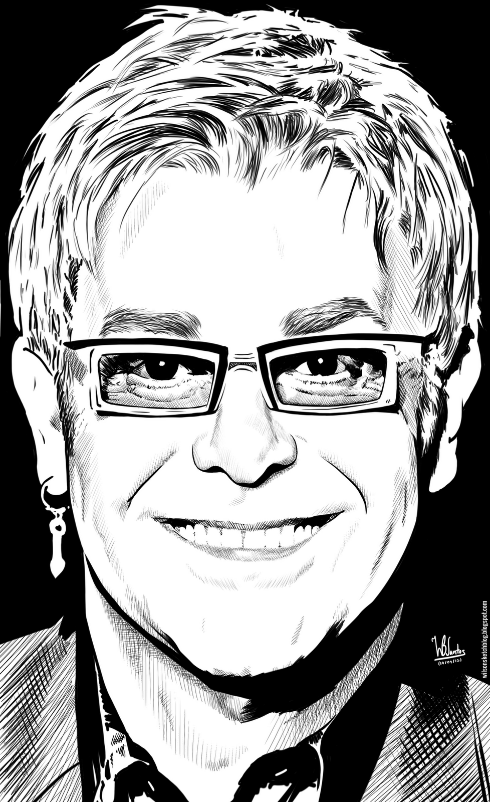 Elton John Printable Coloring Pages AydinteWilkerson