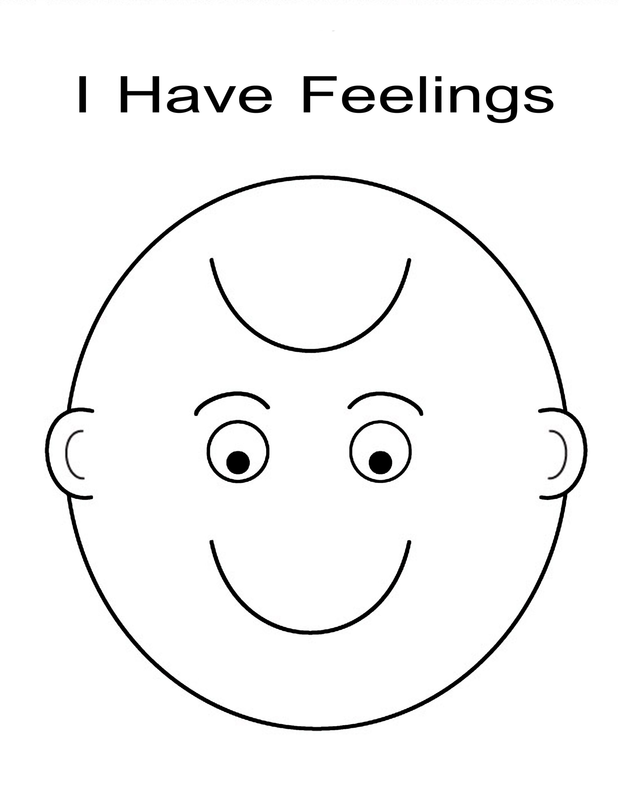 Emotions And Feelings Coloring Pages Download And Print For Free