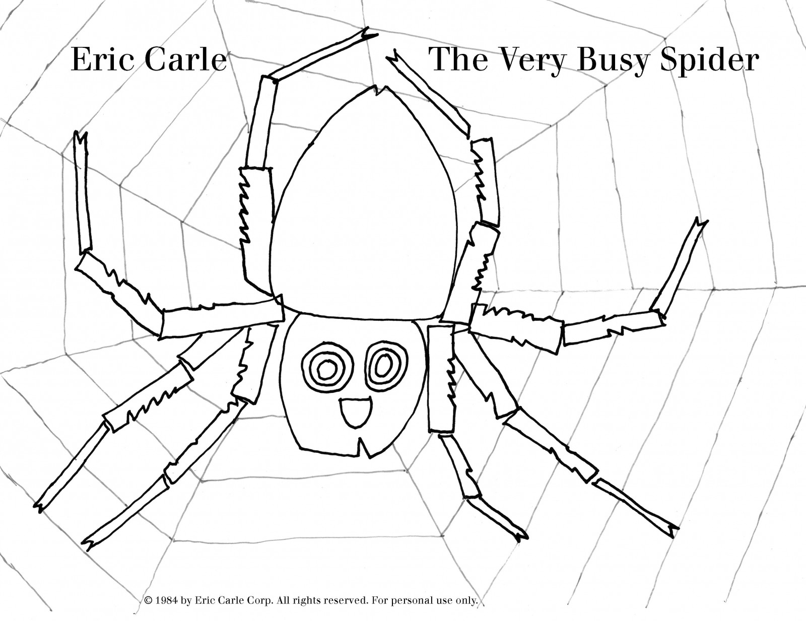 Eric Carle Printable Coloring Pages
