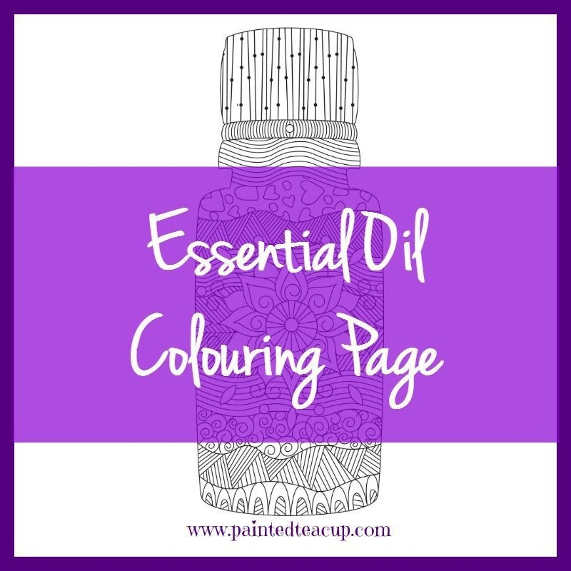 Essential Oil Colouring Page To Help You Relax Unwind Essential Oils For Stress Essential