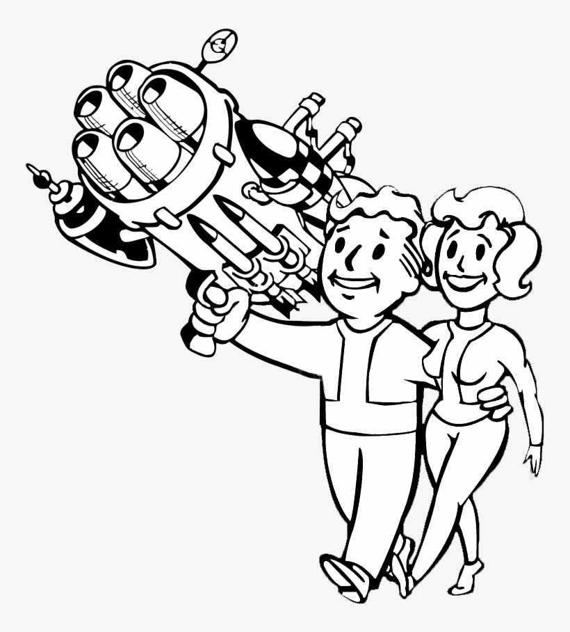 Fallout 4 Coloring Pages Printable