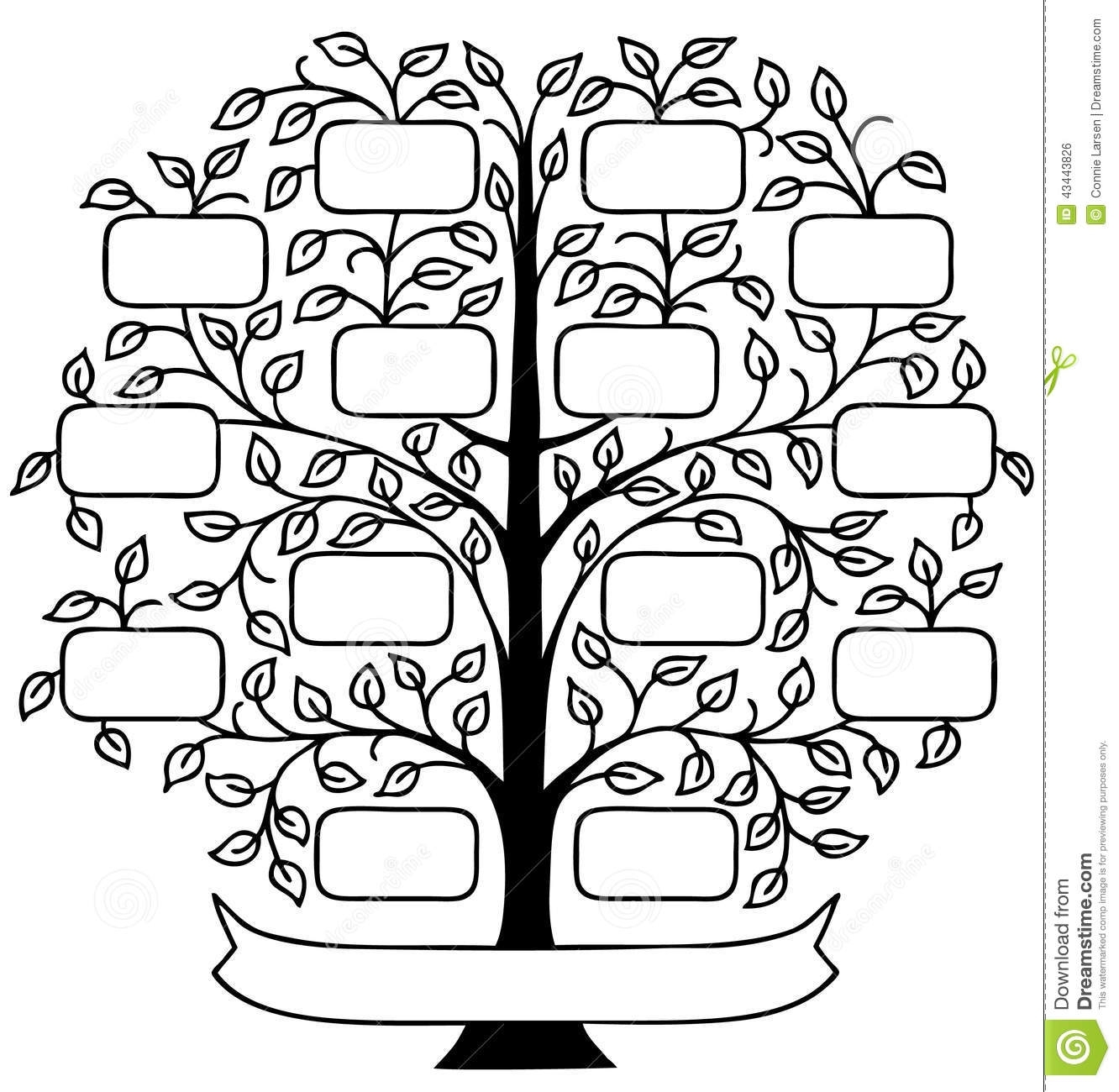 Family Tree Coloring Page At GetColorings Free Printable Colorings Pages To Print And Color