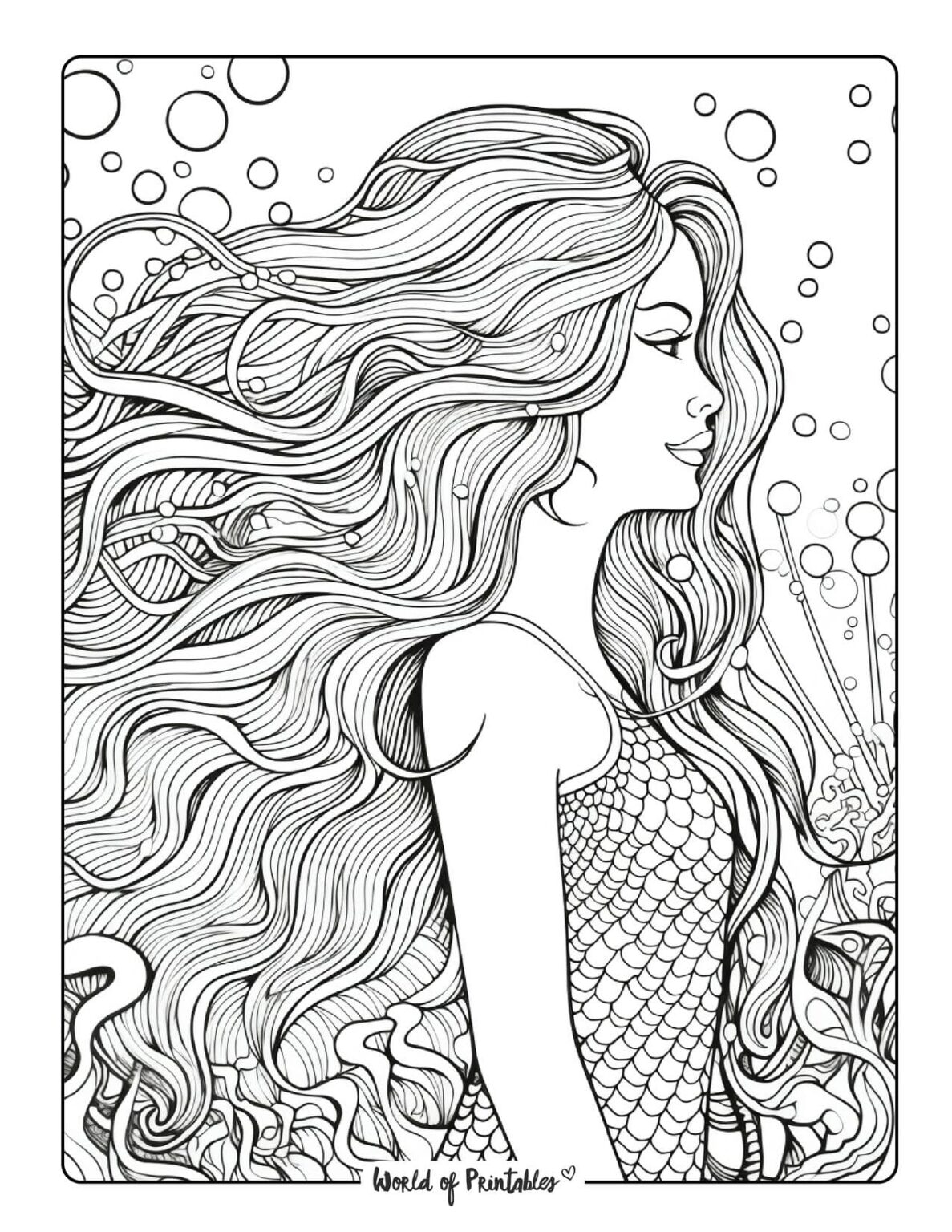 Fantasy Coloring Pages World Of Printables