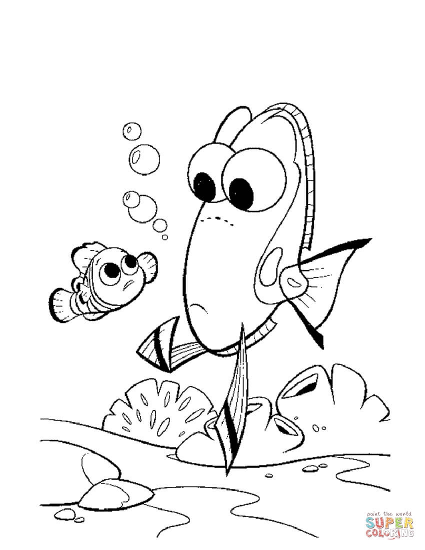 Finding Nemo Coloring Pages Pdf At GetColorings Free Printable Colorings Pages To Print