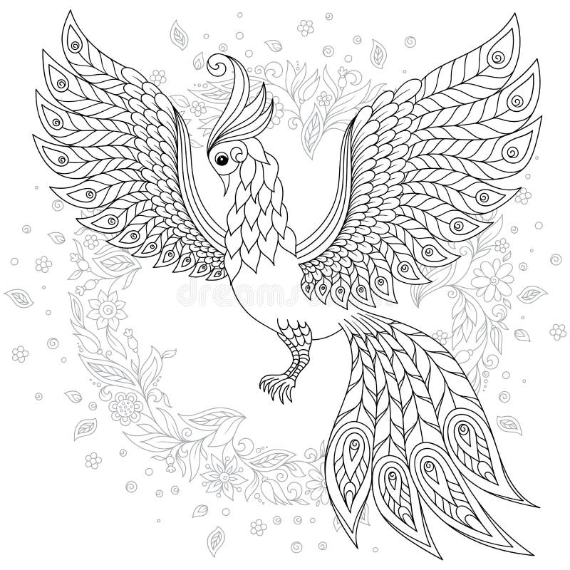 Firebird Printable Coloring Pages