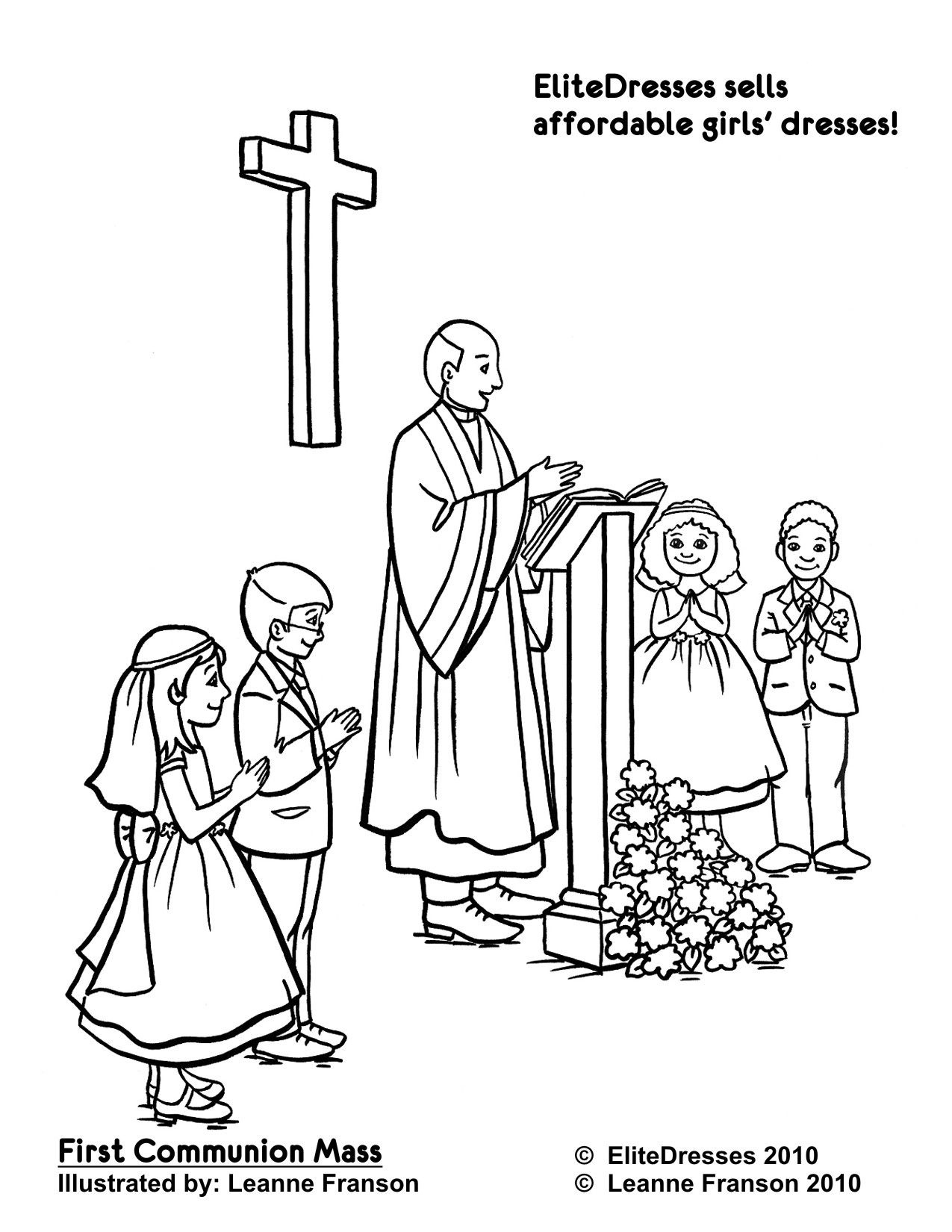 Free Catholic Coloring Pages Printables