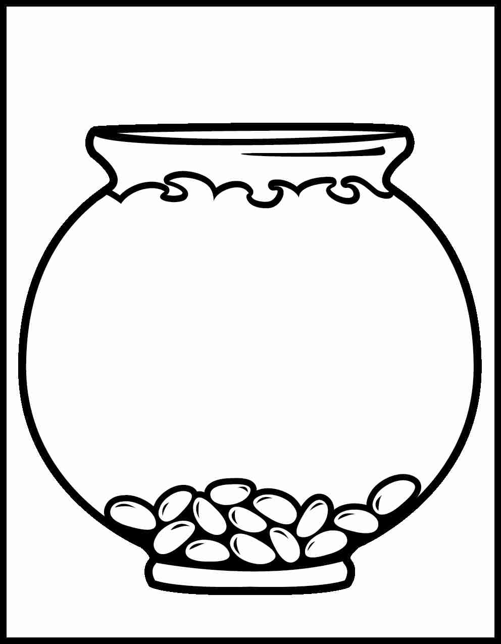 Fish Bowl Coloring Page At GetColorings Free Printable Colorings Pages To Print And Color