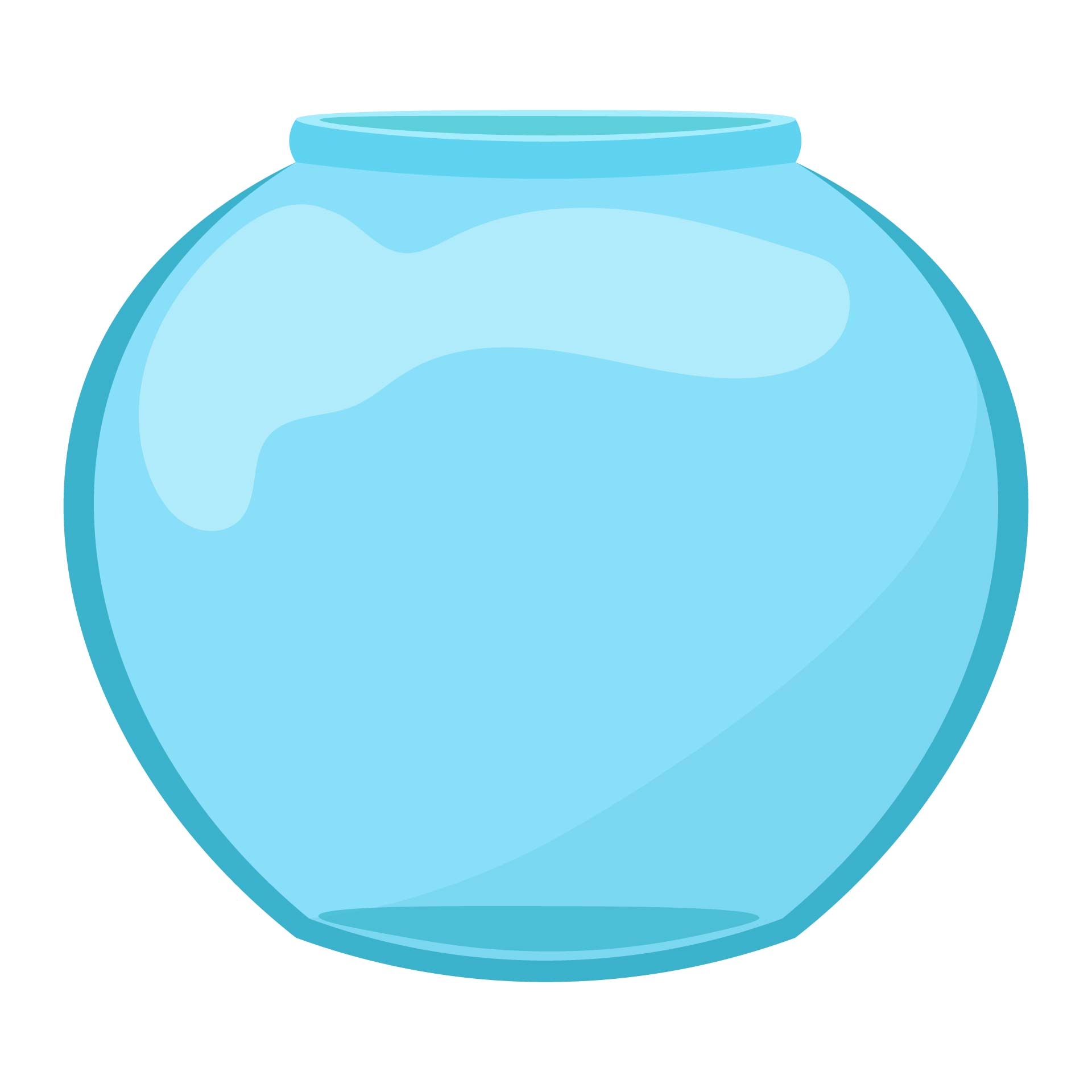 Fish Bowl Coloring Page Printable Coloring Home