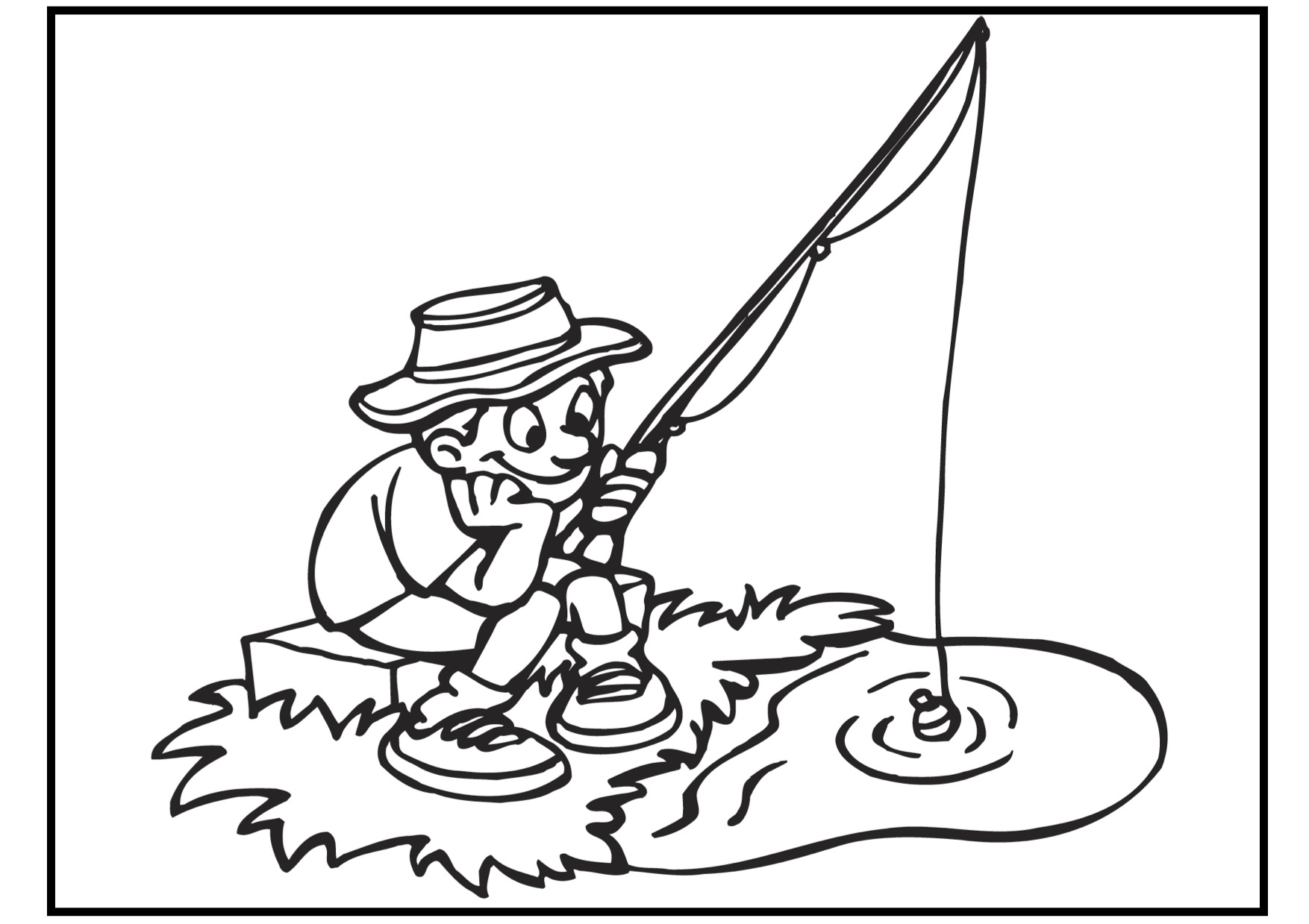 Fishing Coloring Pages Best Coloring Pages For Kids