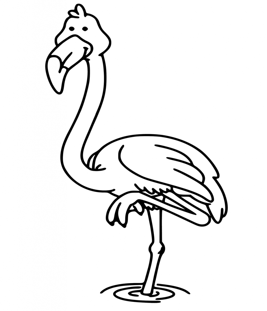 Flamingo Coloring Pages Best Coloring Pages For Kids