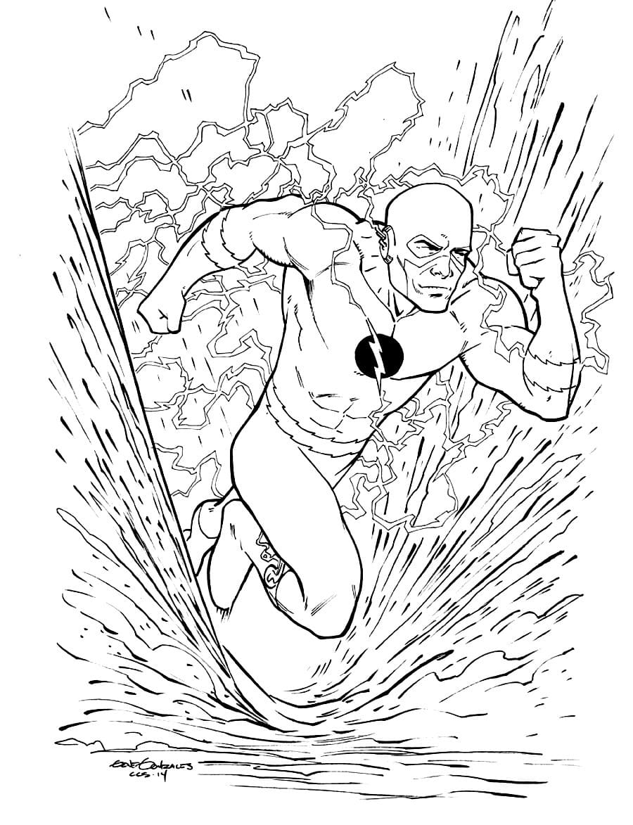 Flash Coloring Pages Best Coloring Pages For Free