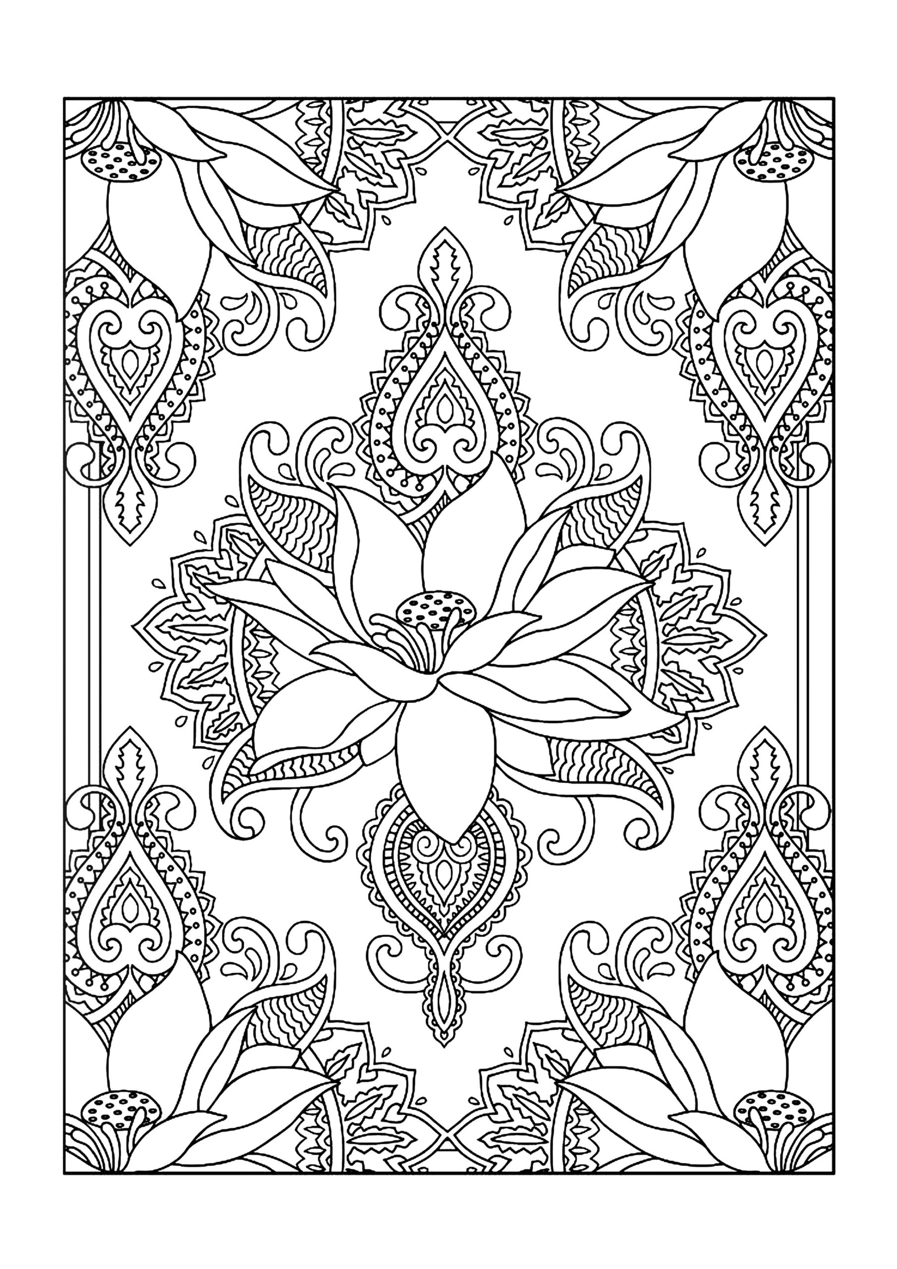 Adult Color Pages Printable
