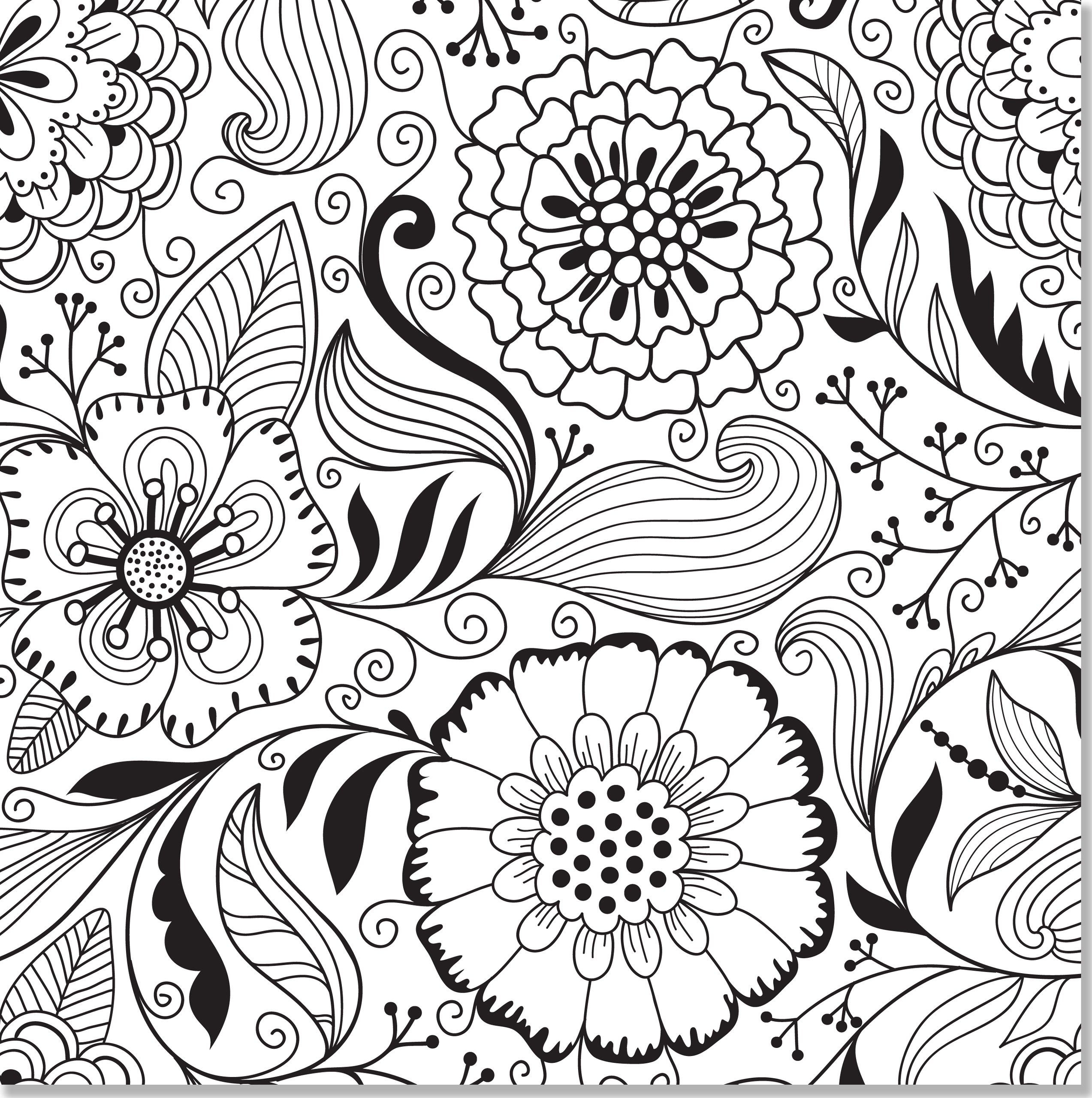 Floral Design Coloring Pages At GetColorings Free Printable Colorings Pages To Print And Color